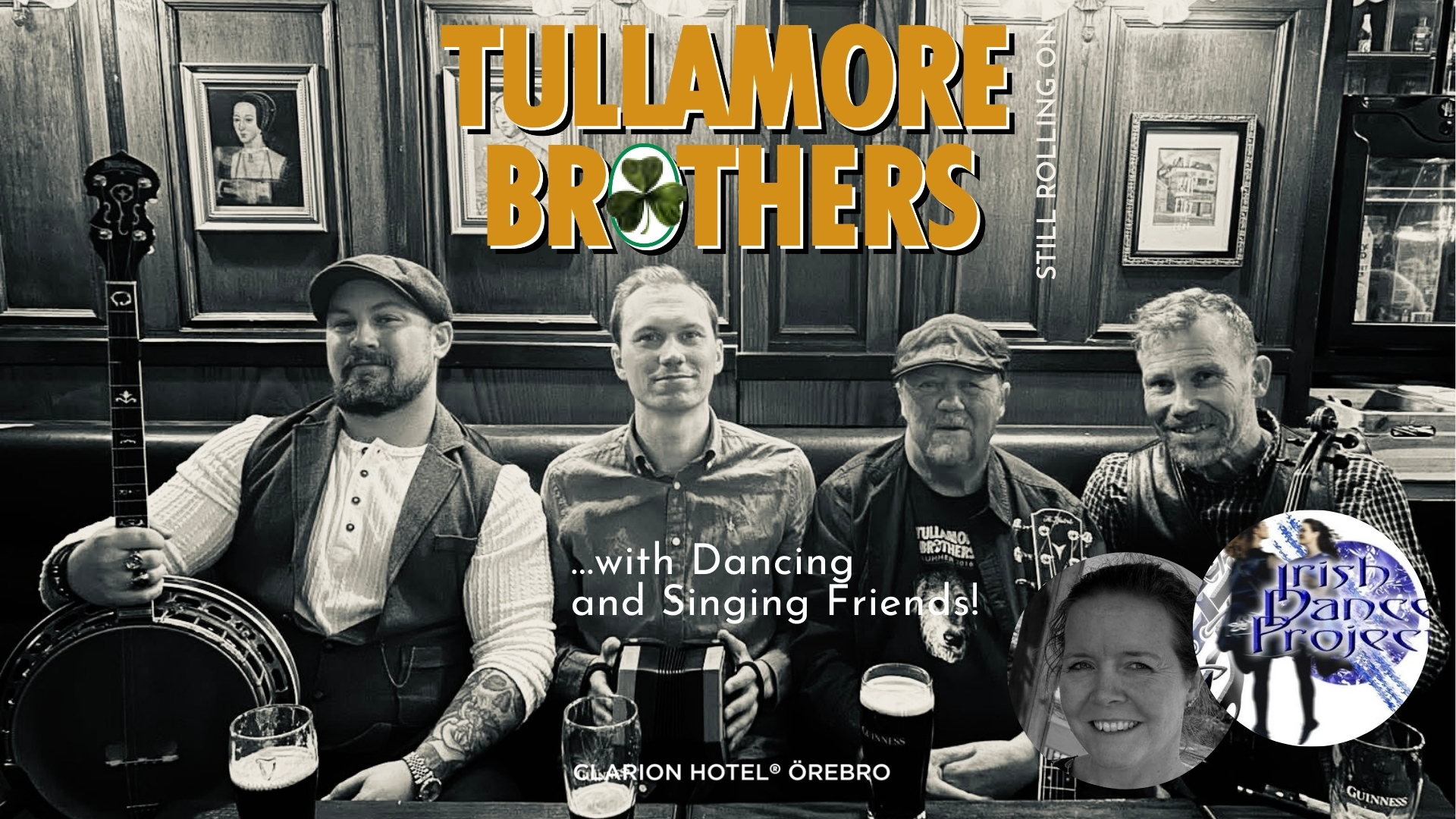 Clarion Hotel Örebro Facebook ad: St Patrick's Fest 2026 - Live at Clarion 14 mars.
