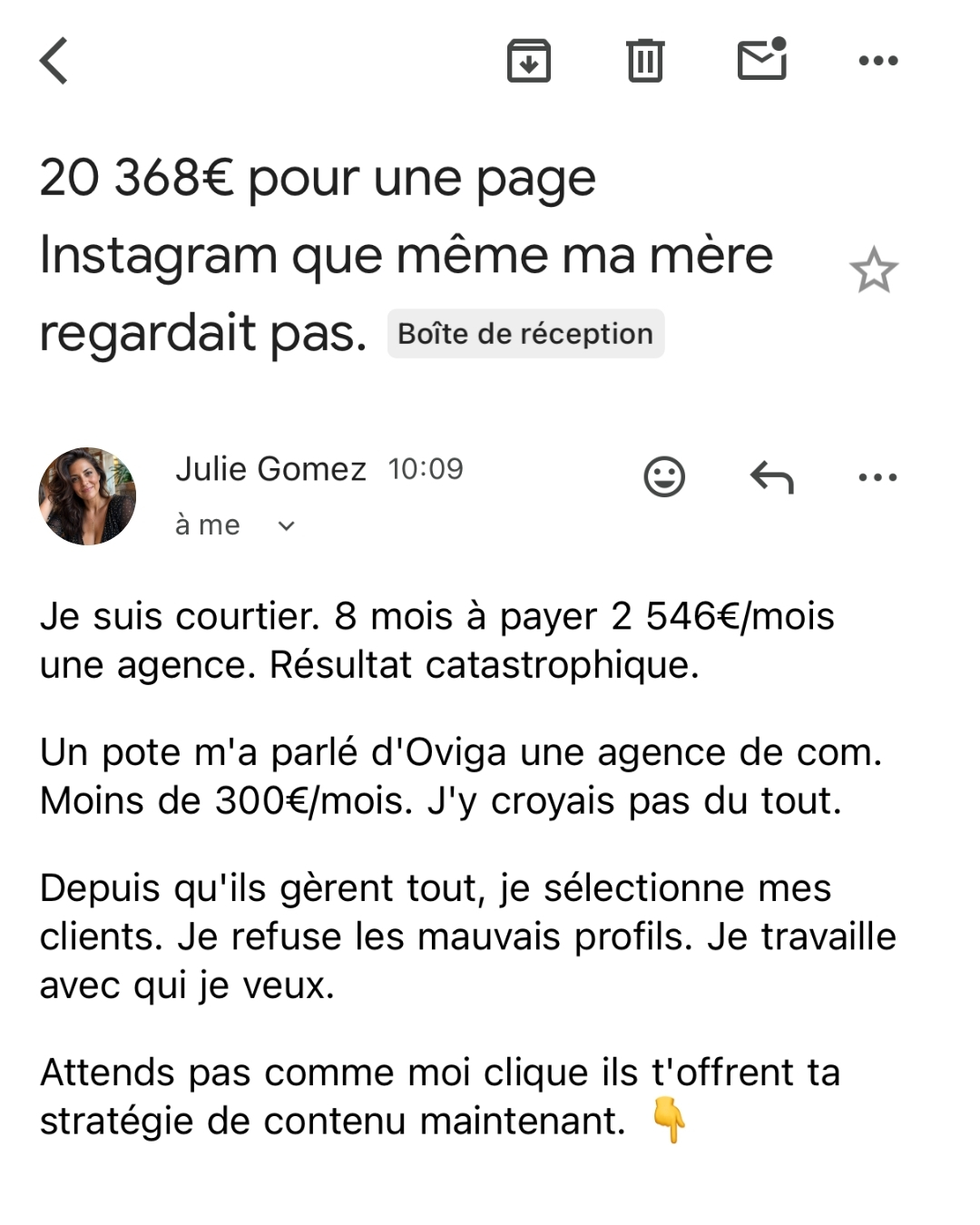 Oviga Facebook ad from May 19, 2026