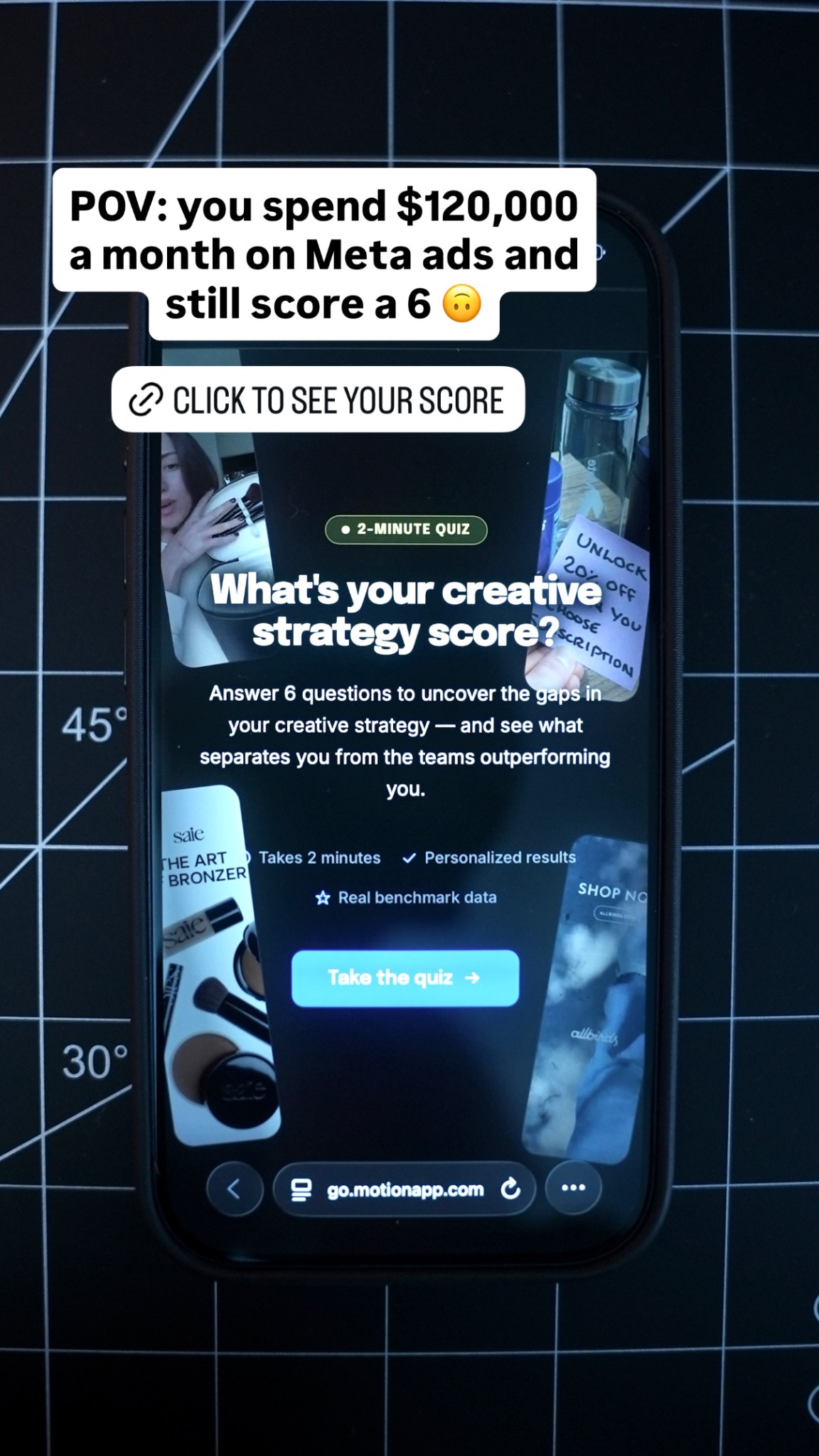 Motion Facebook ad