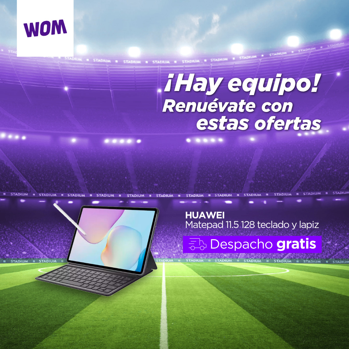 WOM Facebook ad