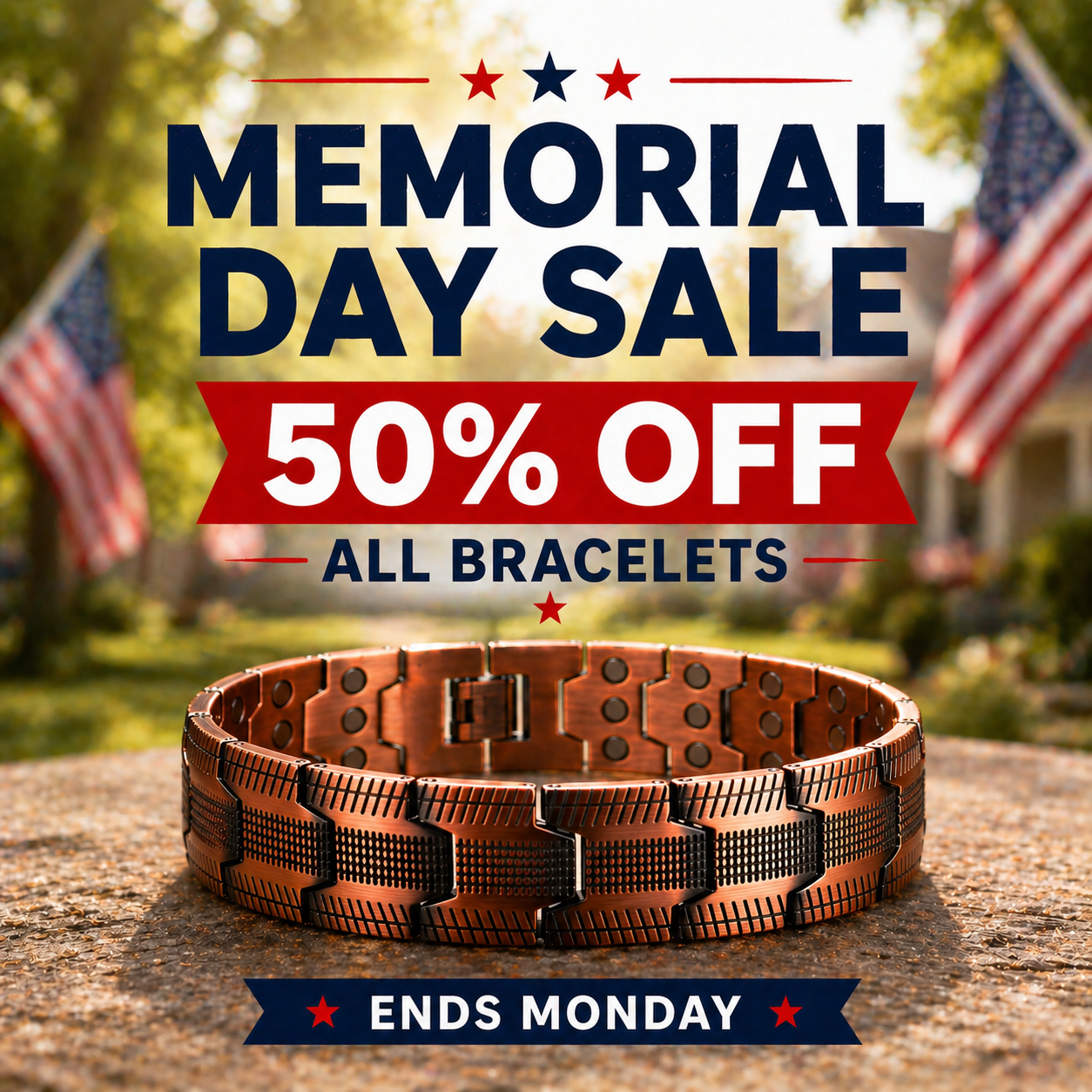 Nora Giles Facebook ad: Memorial Day Sale Ends Monday!
