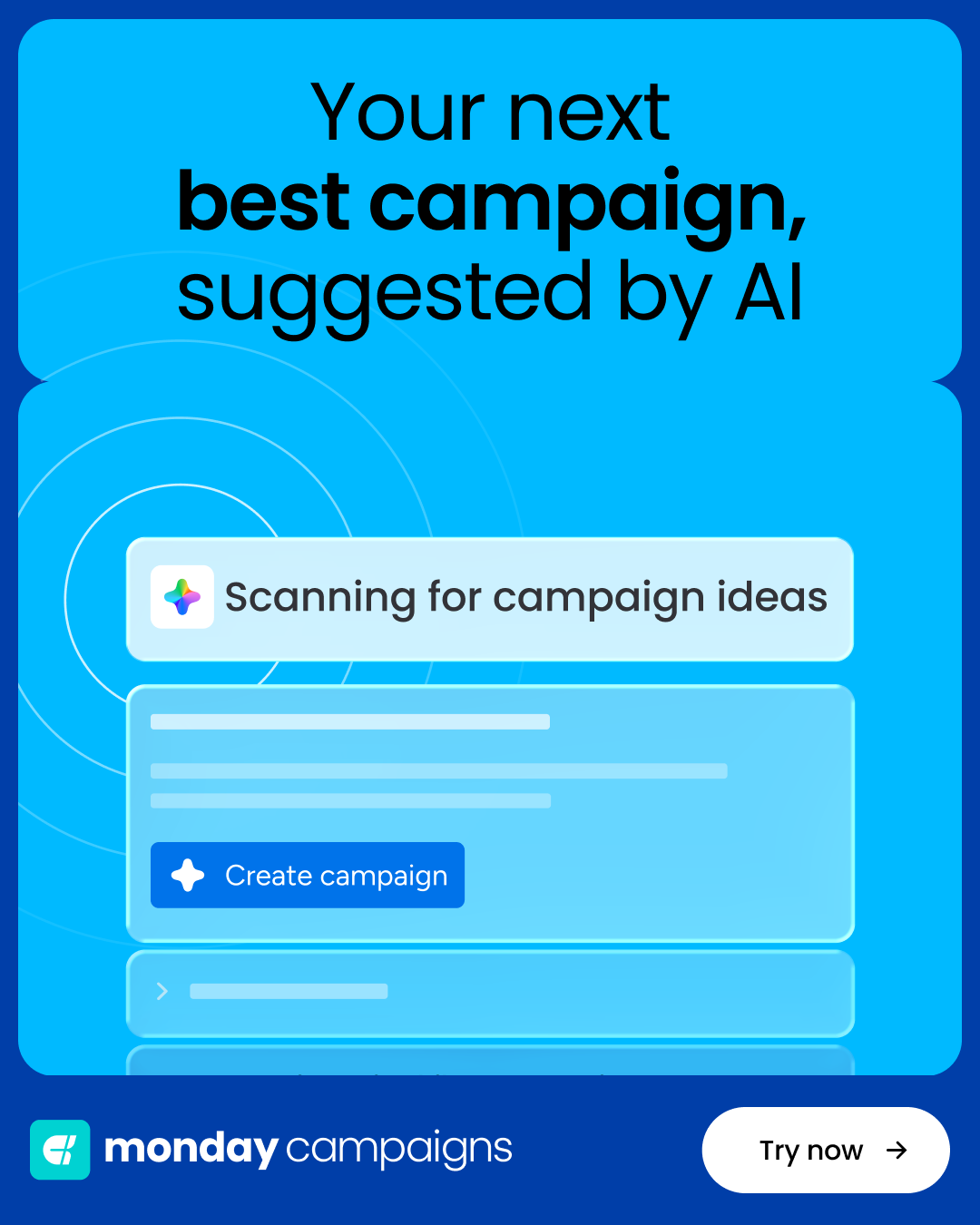 monday CRM Facebook ad