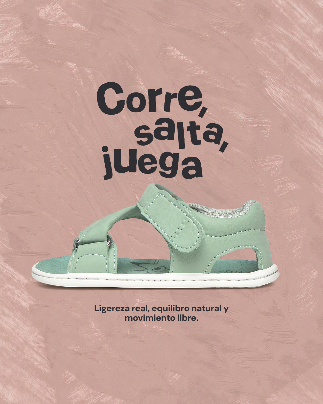 zapato FEROZ Facebook ad: Movimiento natural, sin estorbos