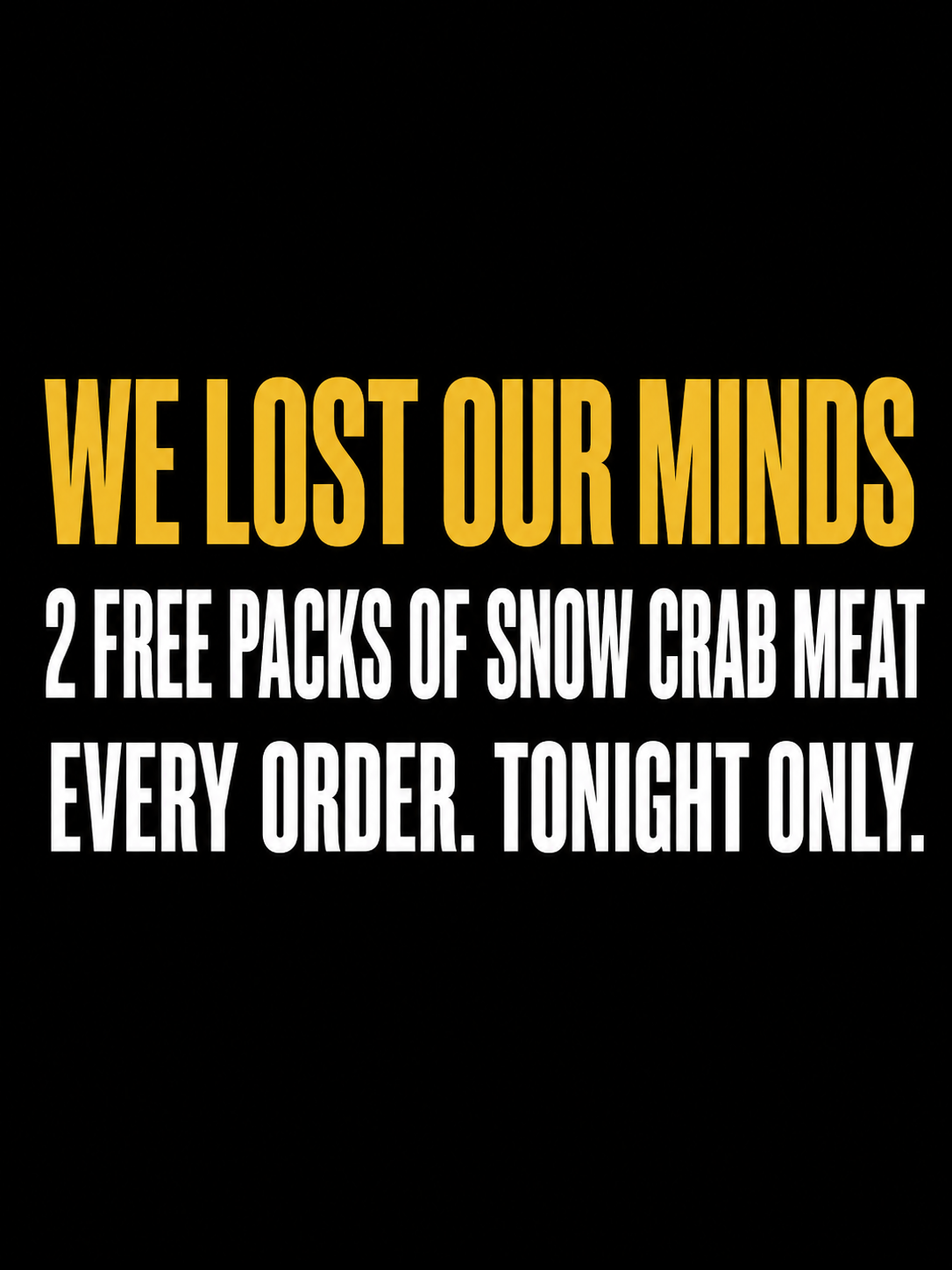 PrimeFish Seafood Co. Facebook ad