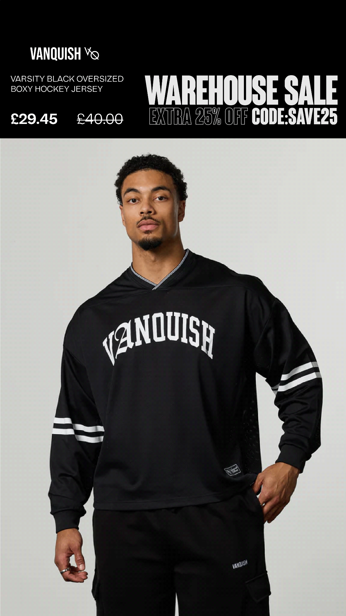 Vanquish Fitness Ltd Facebook ad