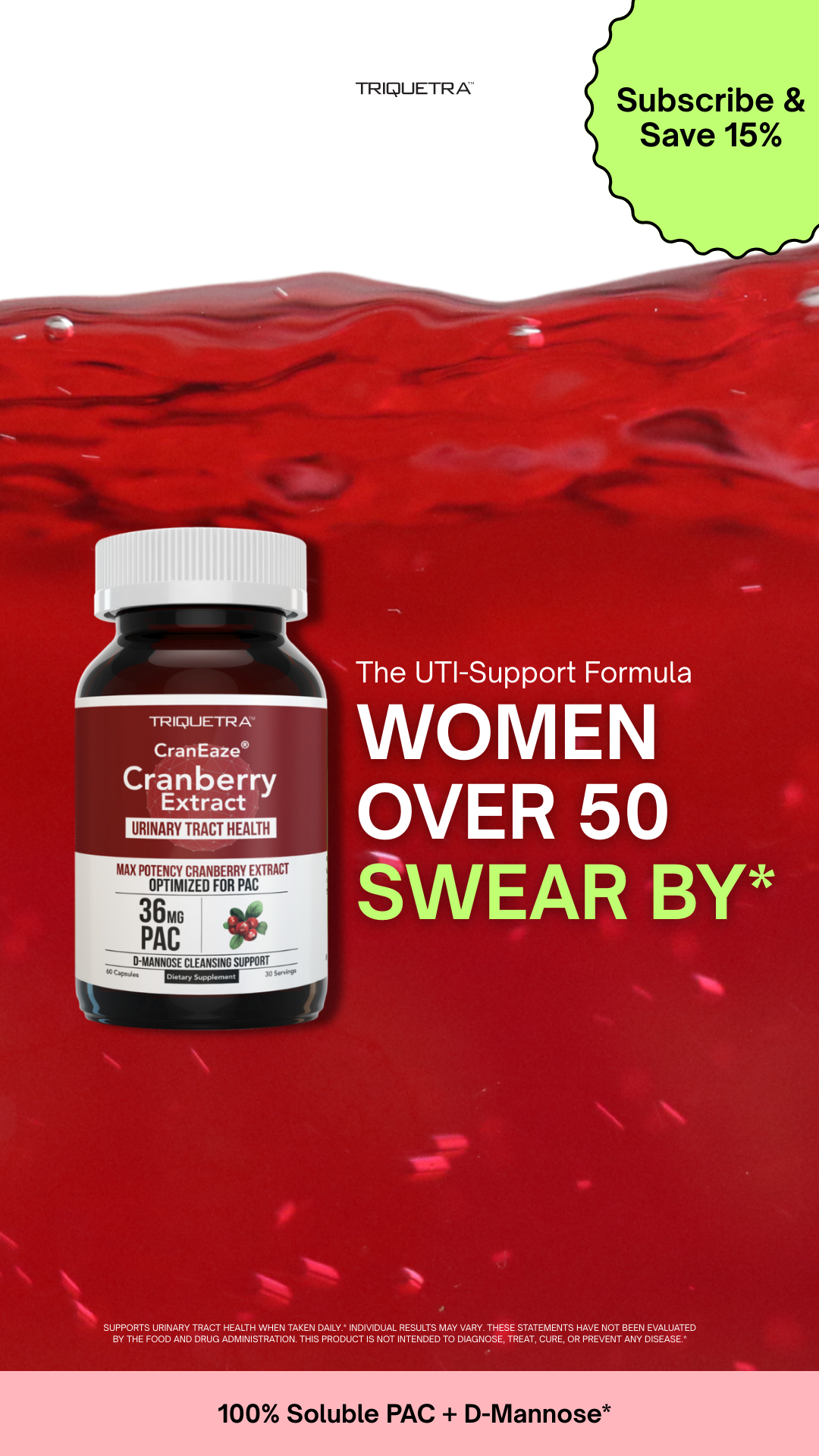 Triquetra Health Facebook ad
