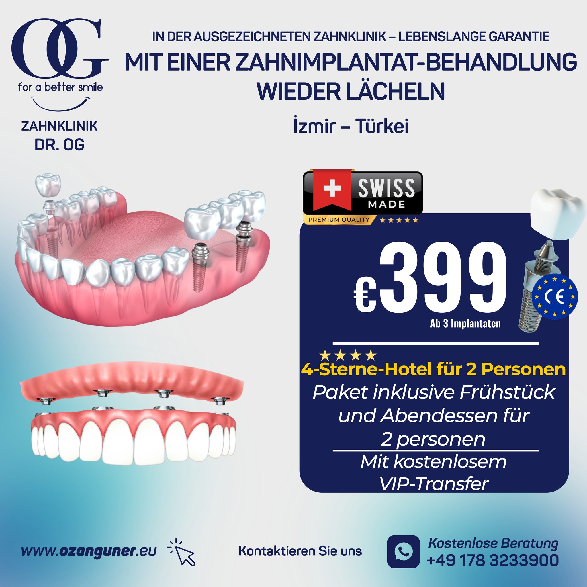OG Zahnklinik Facebook ad
