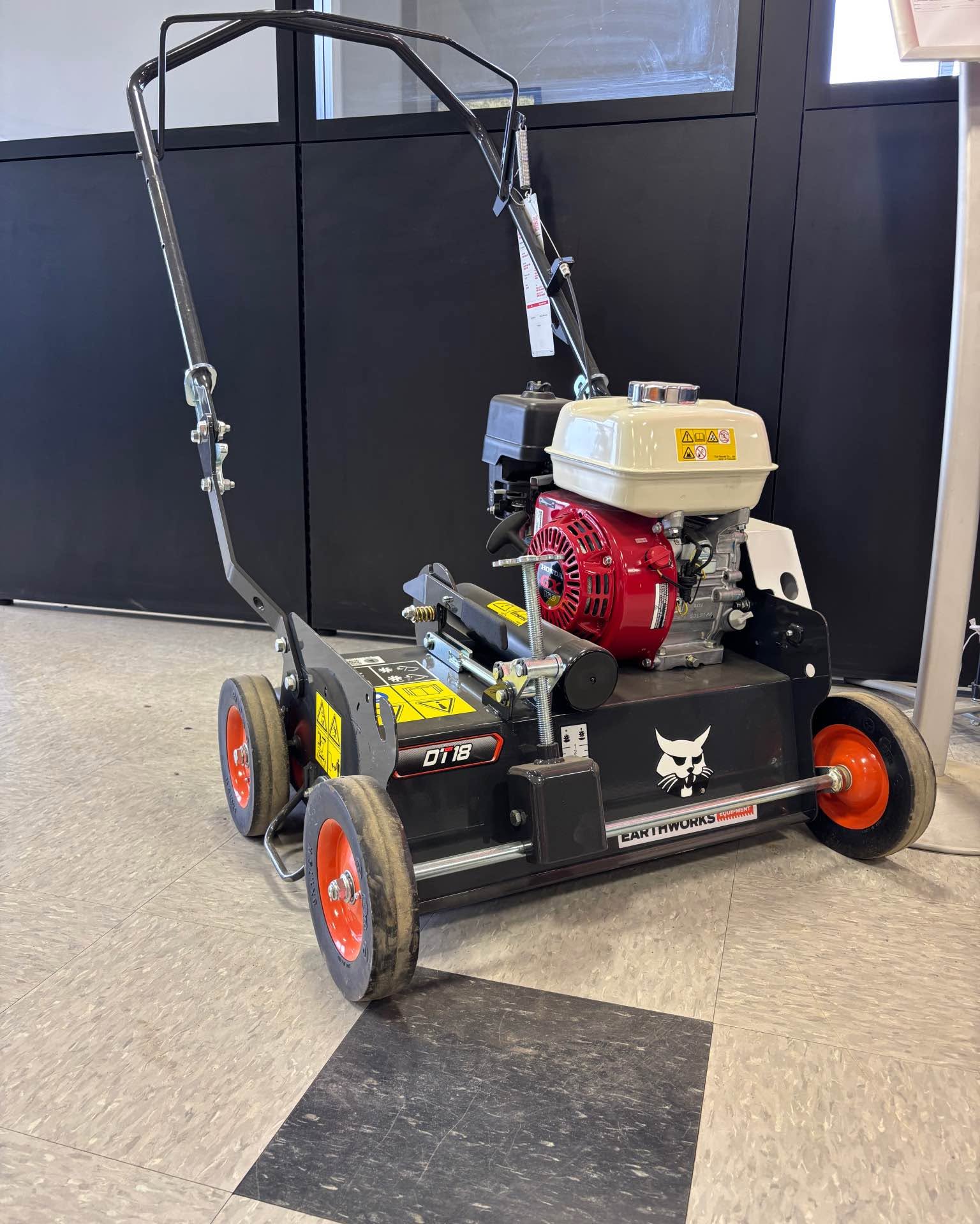 Justice Chapelle Facebook ad: Bobcat DT18 Dethatcher