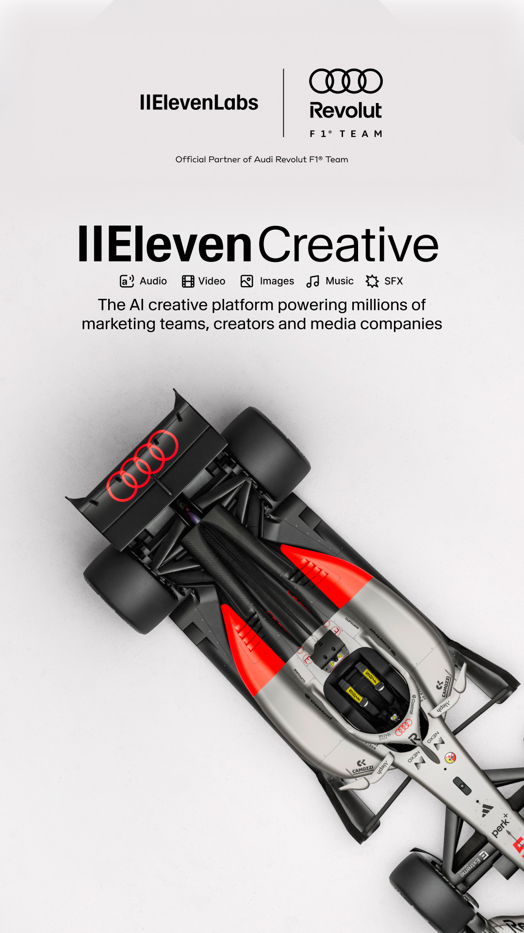 ElevenLabs Facebook ad
