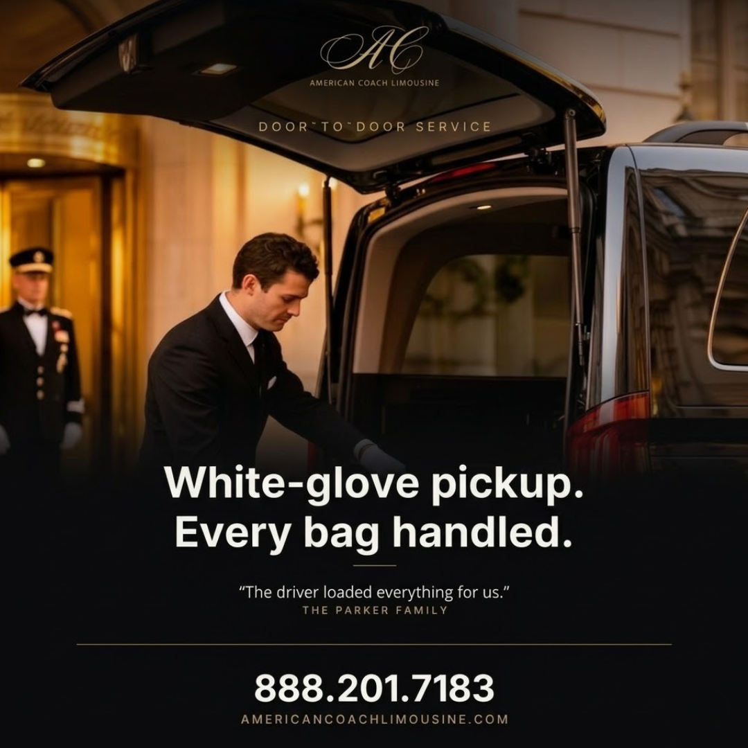 American Coach Limousine Facebook ad from Jun 13, 2026
