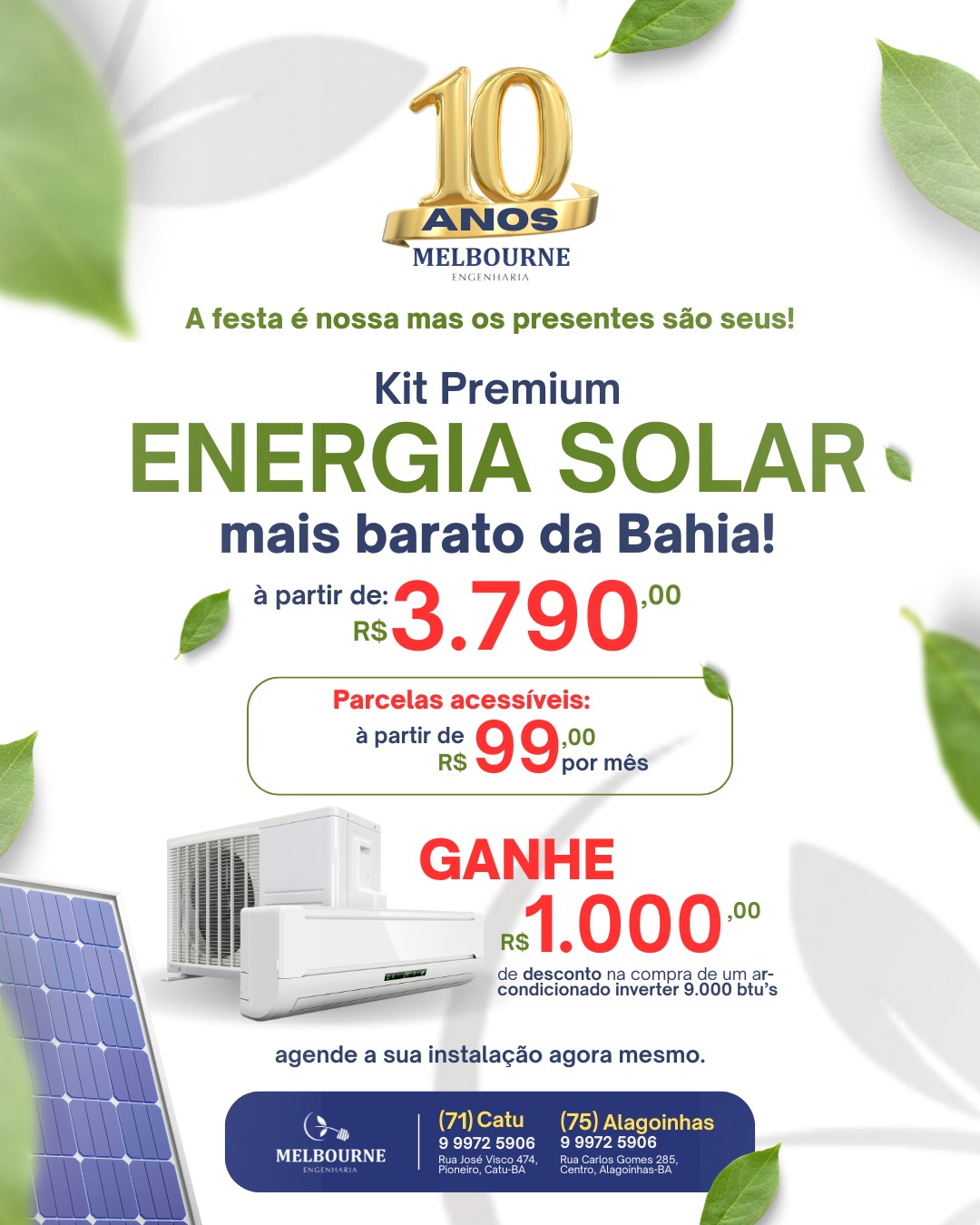 Melbourne Engenharia Facebook ad