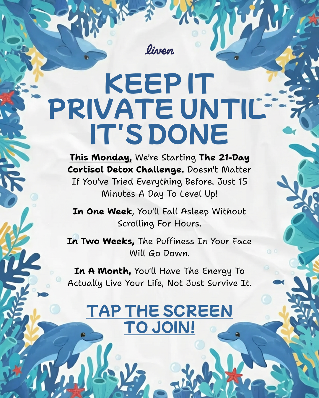 Self-Discovery Community Facebook ad
