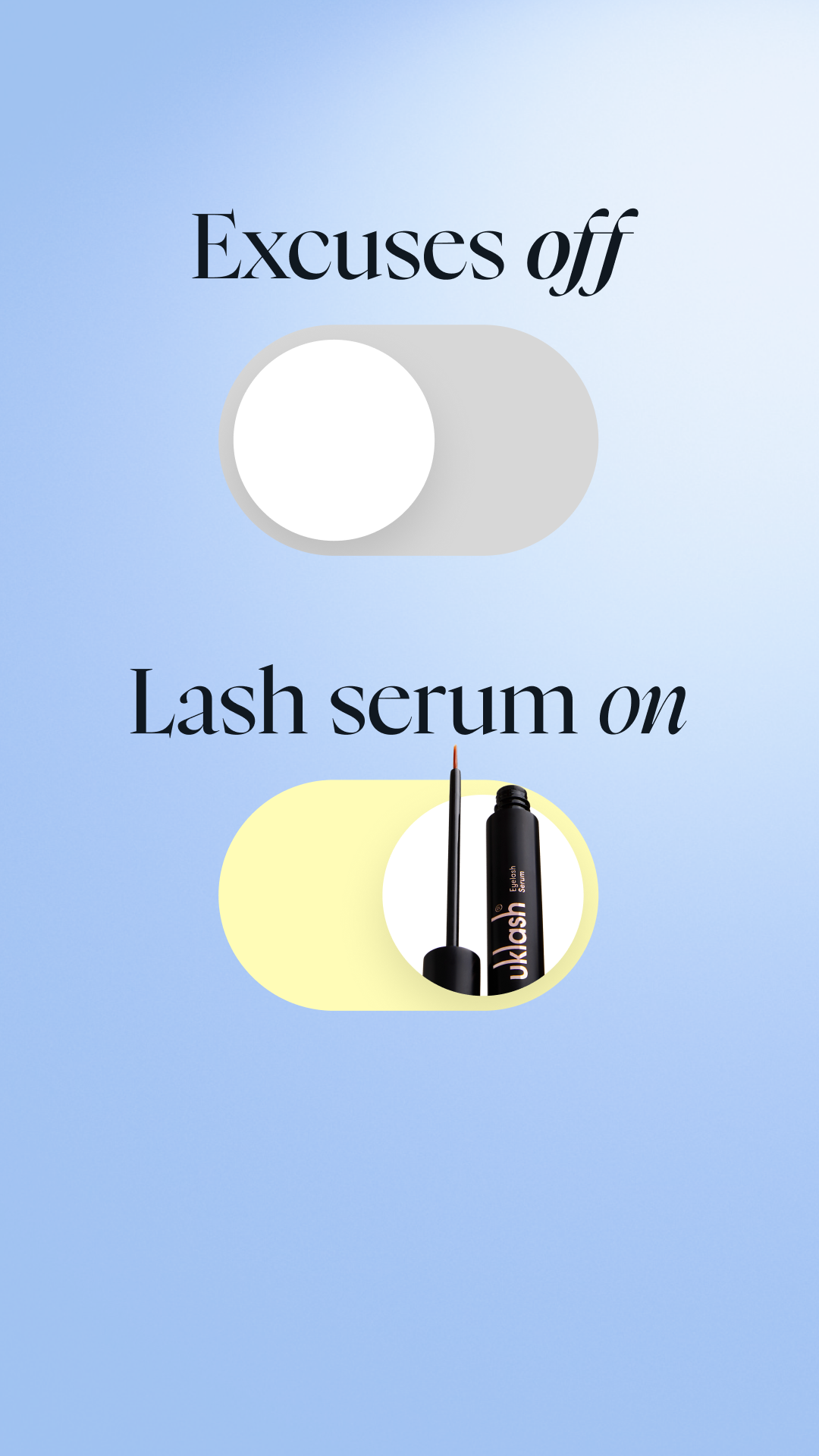 Uklash Facebook ad