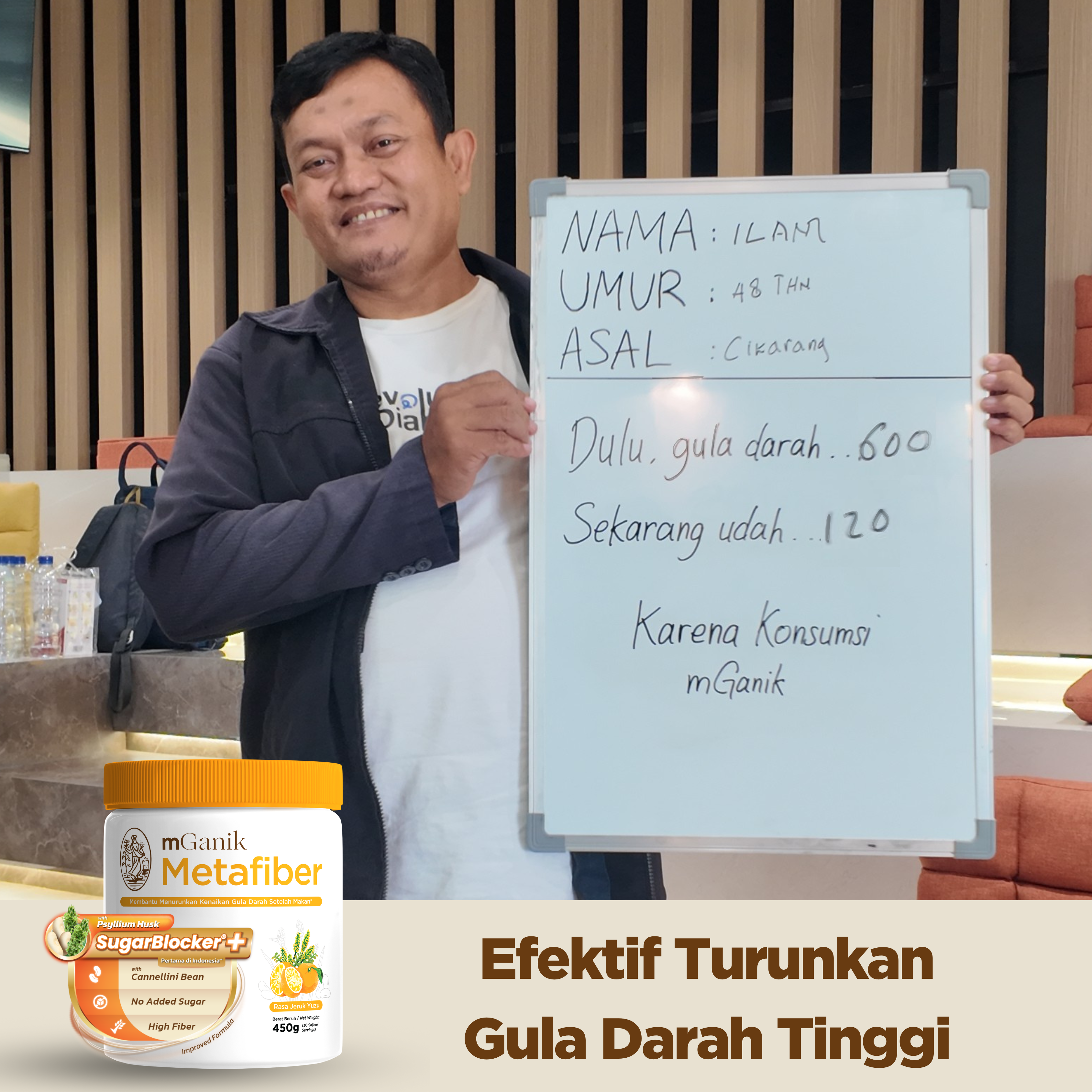 mGanik Metafiber Cerita Customer Facebook ad