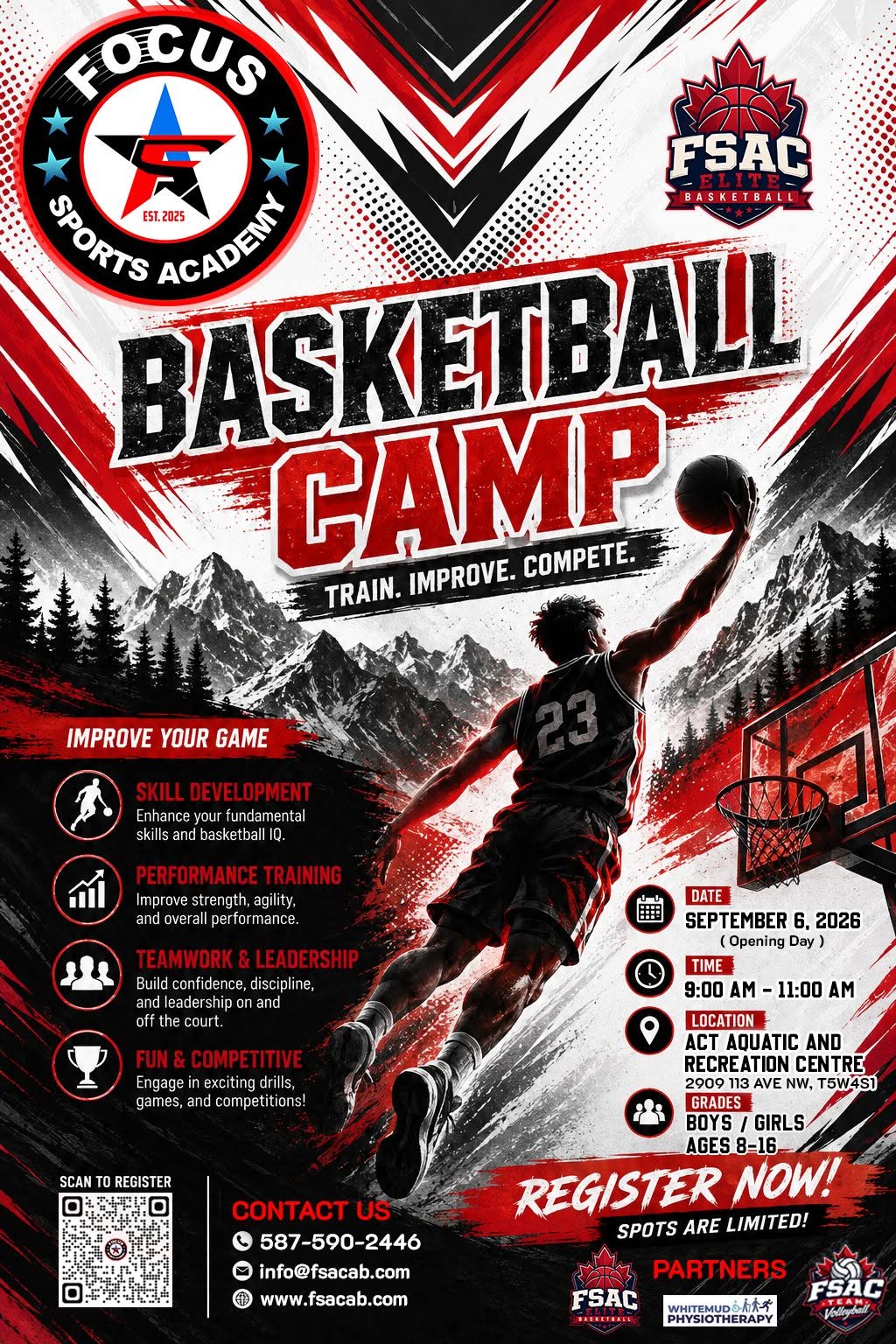 Focus Sports Academy Facebook ad