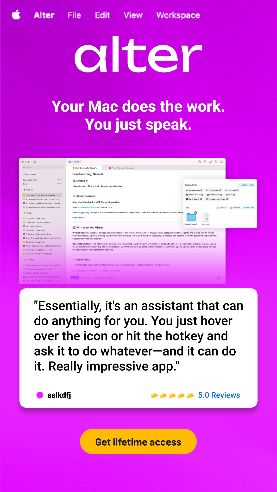 AppSumo Facebook ad