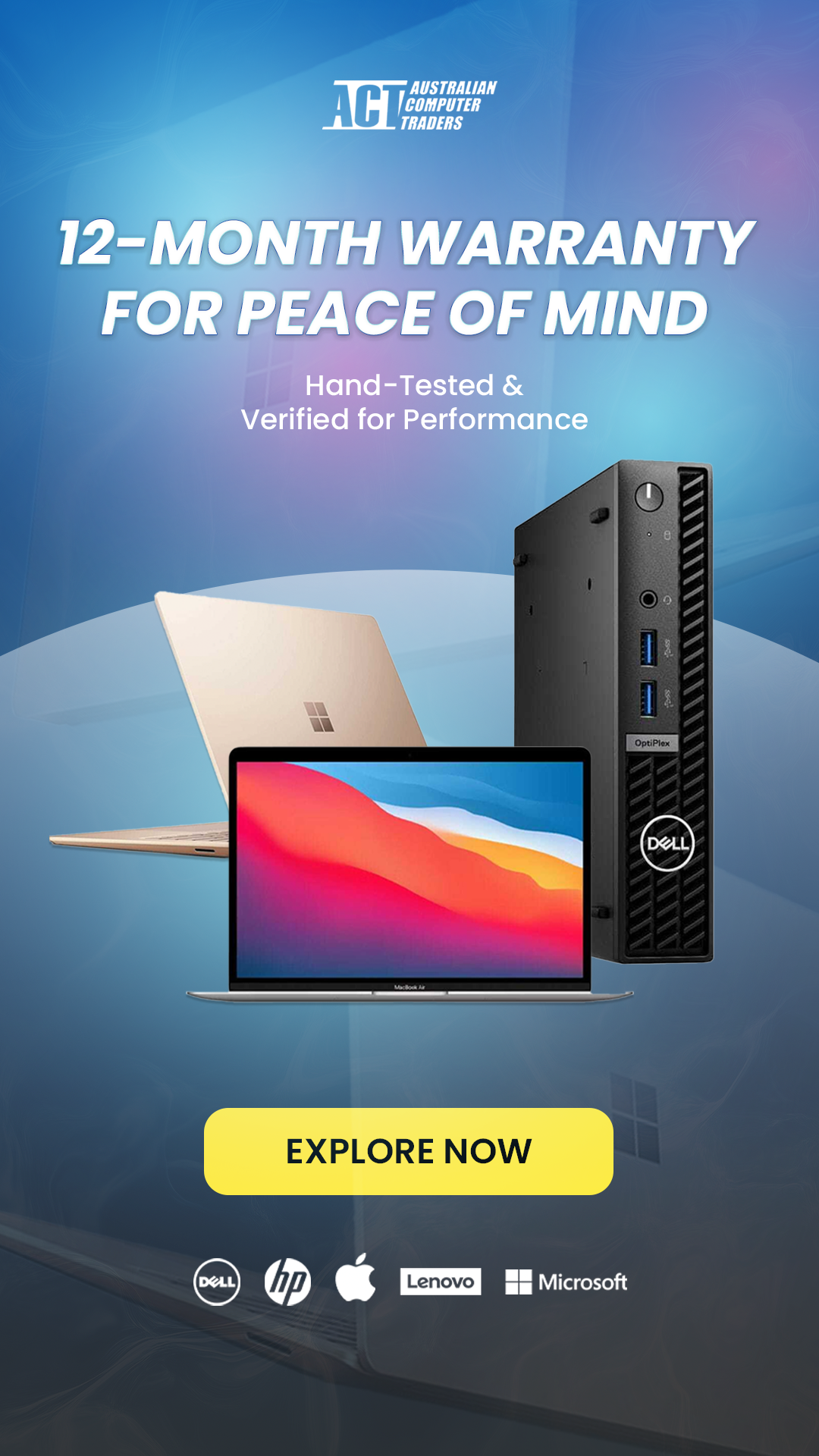 Australian Computer Traders Facebook ad