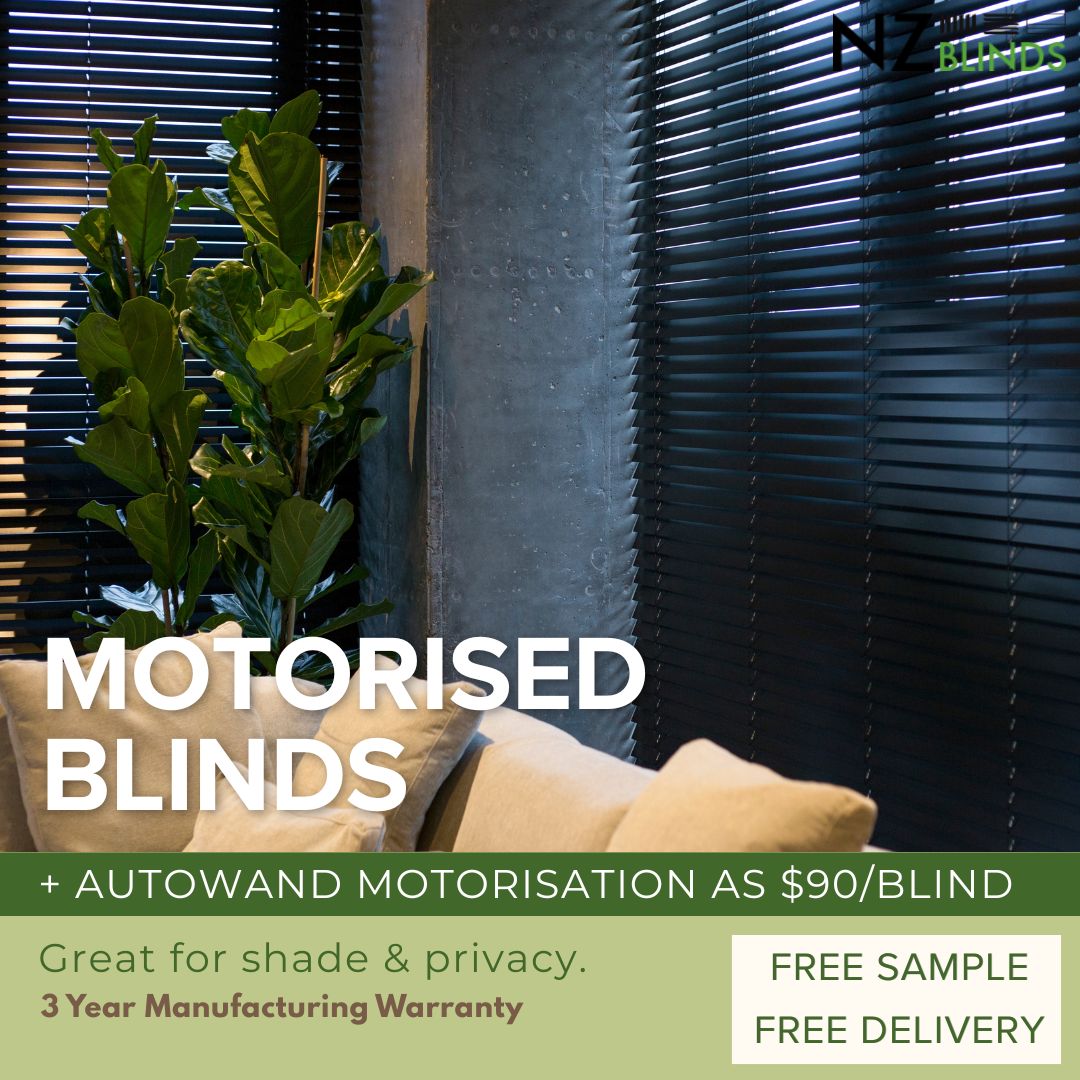 NZ Blinds Facebook ad: Automated Blinds From $110