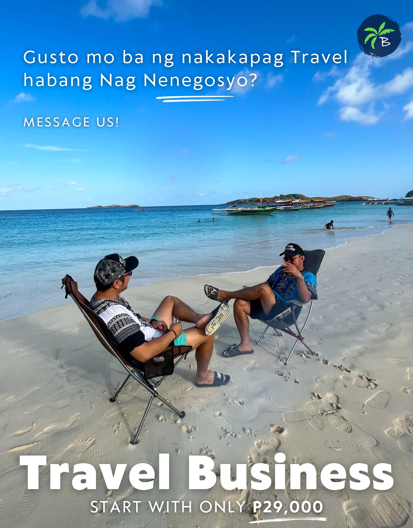 Bakasyonista Facebook ad: Nagnenegosyo Habang Nagtratravel?