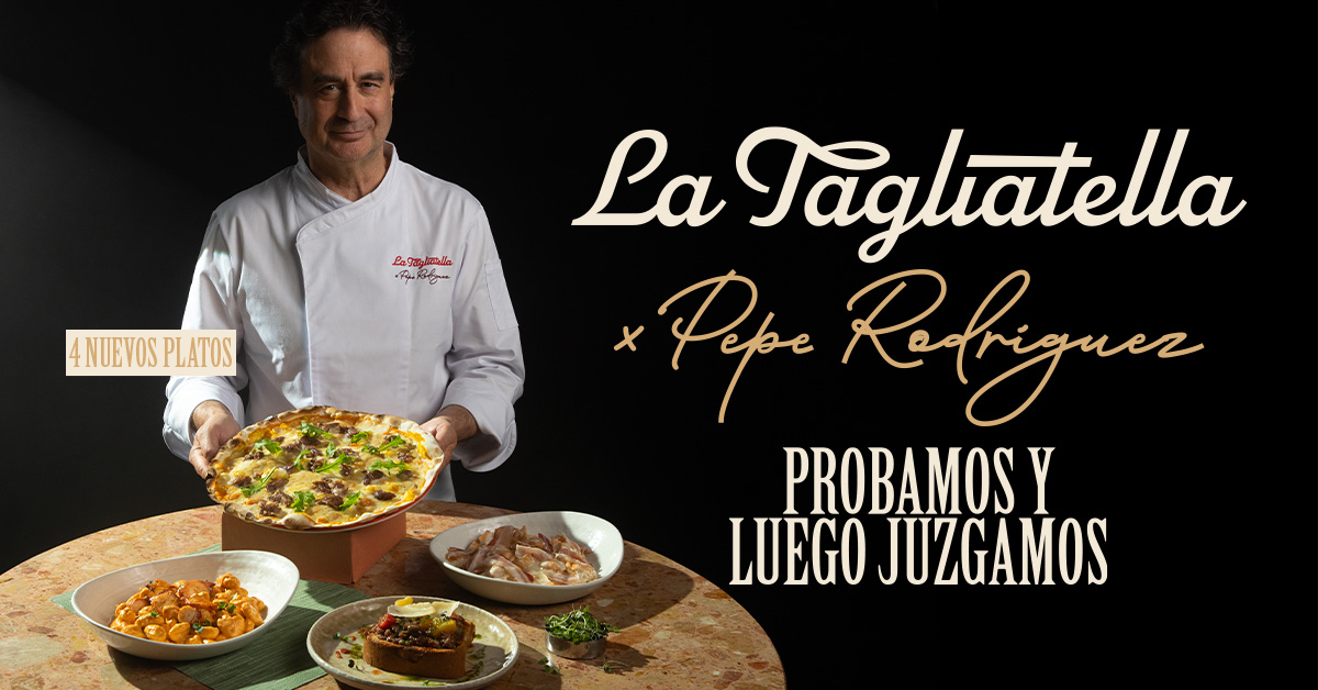 Restaurantes La Tagliatella Facebook ad: Descúbrela