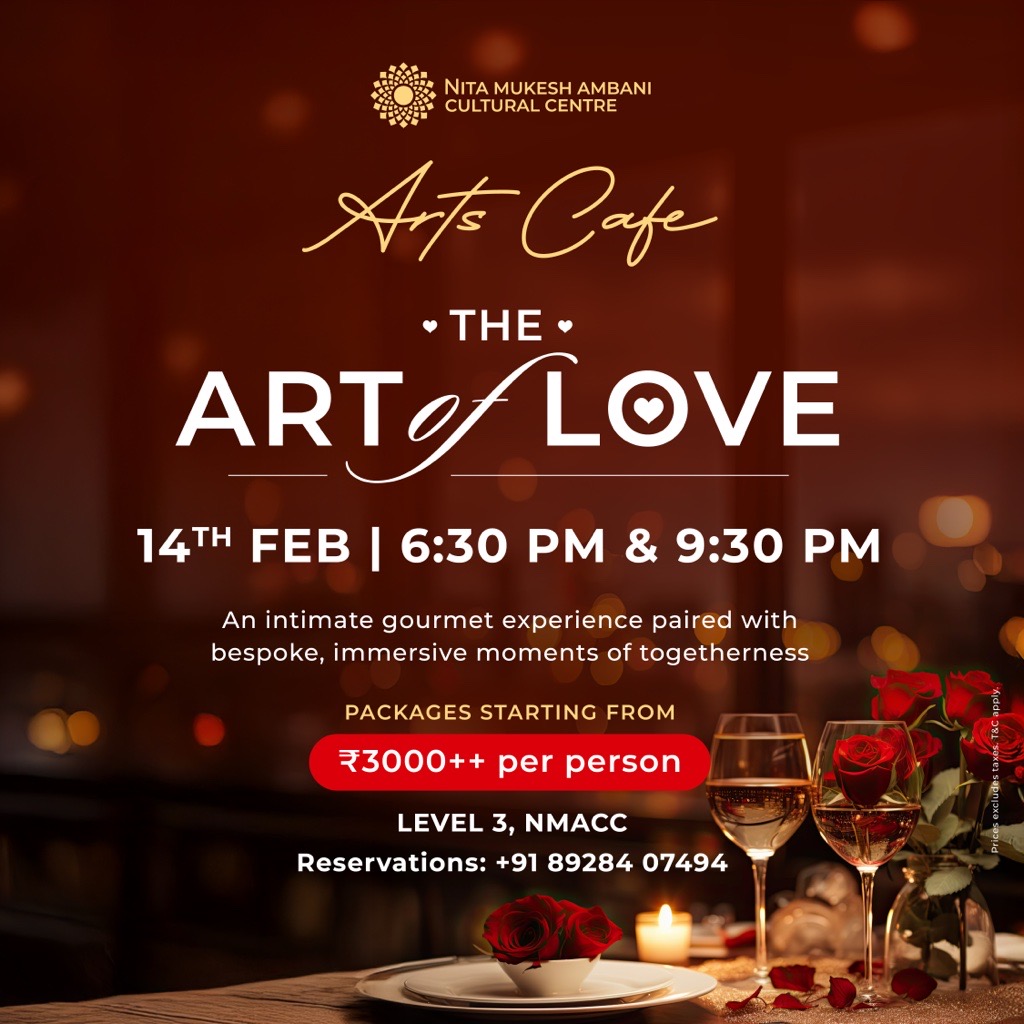 Nita Mukesh Ambani Cultural Centre Facebook ad from Jan 29, 2026