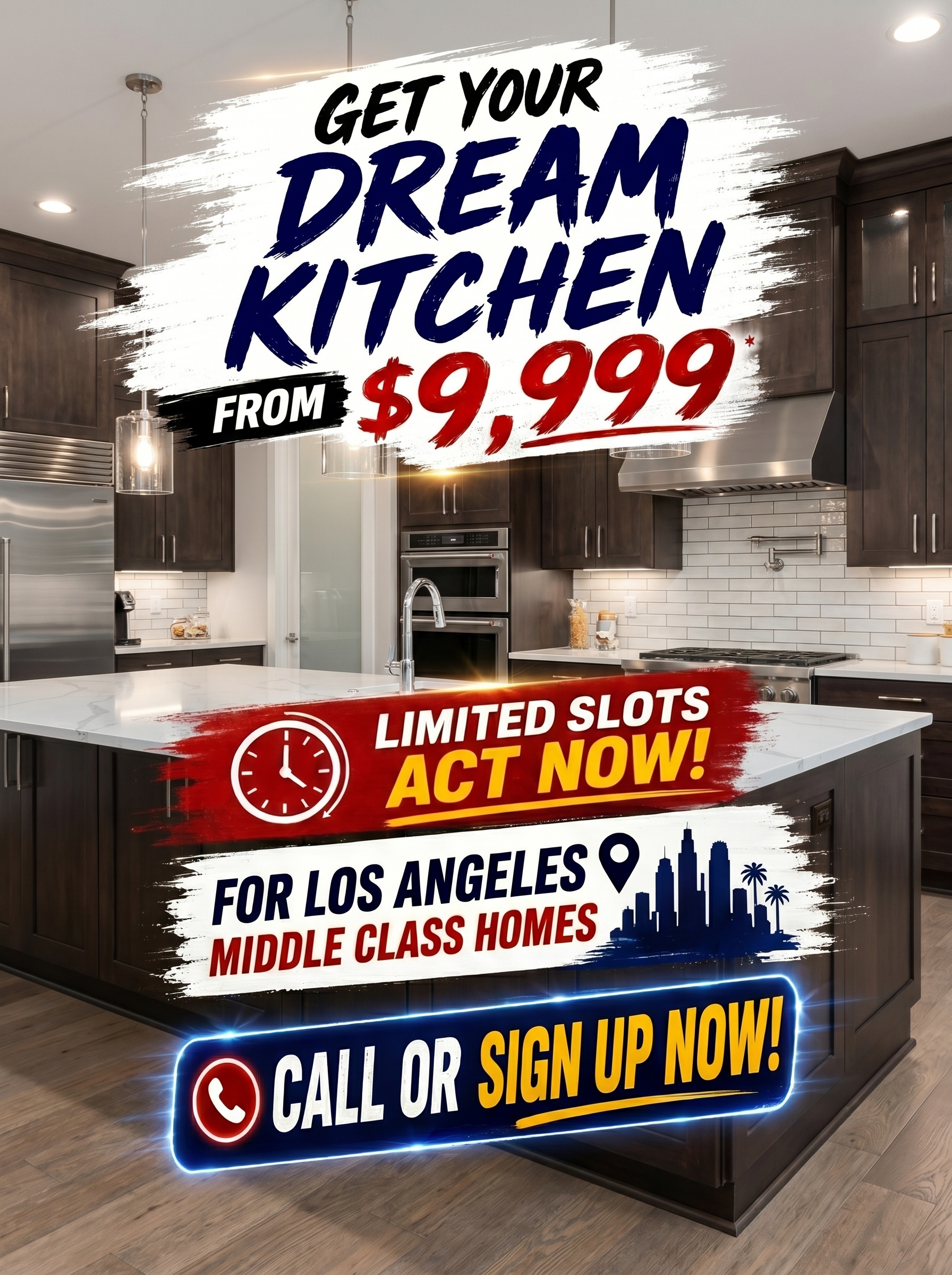JBC General Building Contractor Facebook ad: Dream Kitchen from $9,999