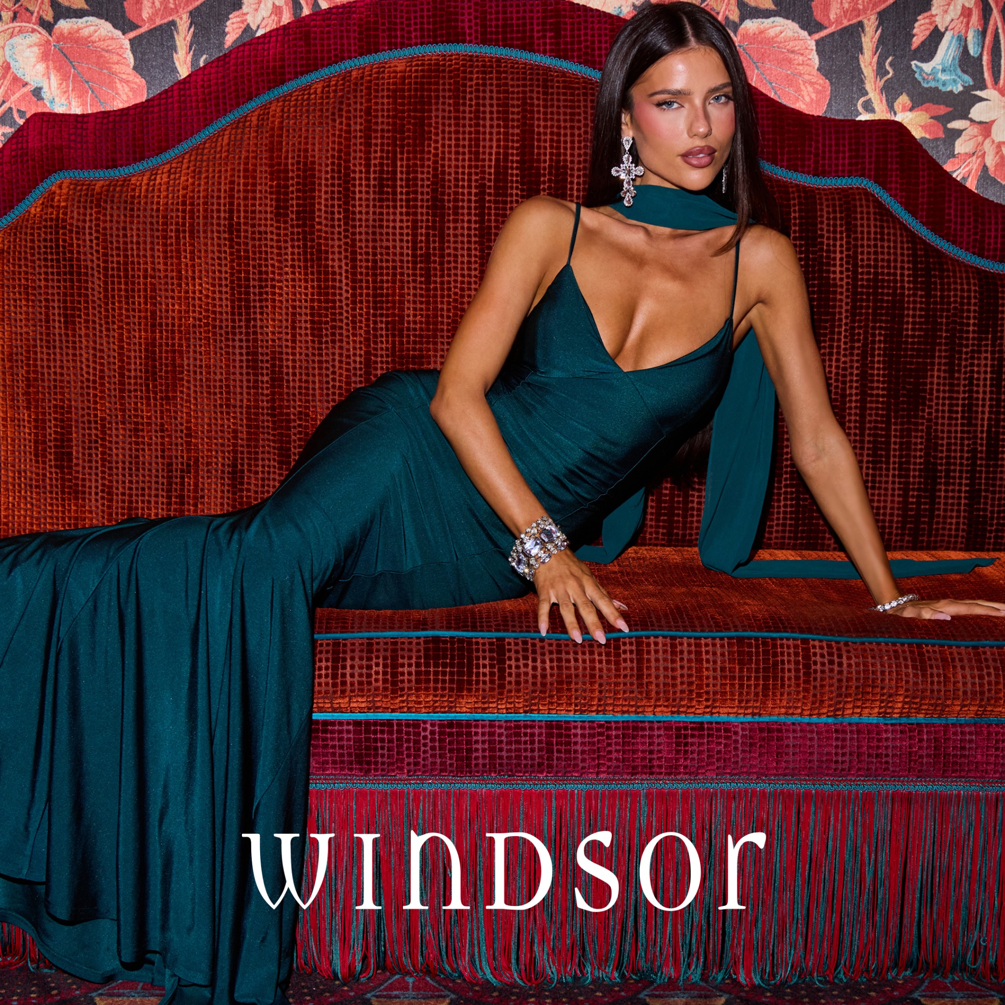 Windsor Fashions Facebook ad: SHOP WEDDING GUEST DRESSES