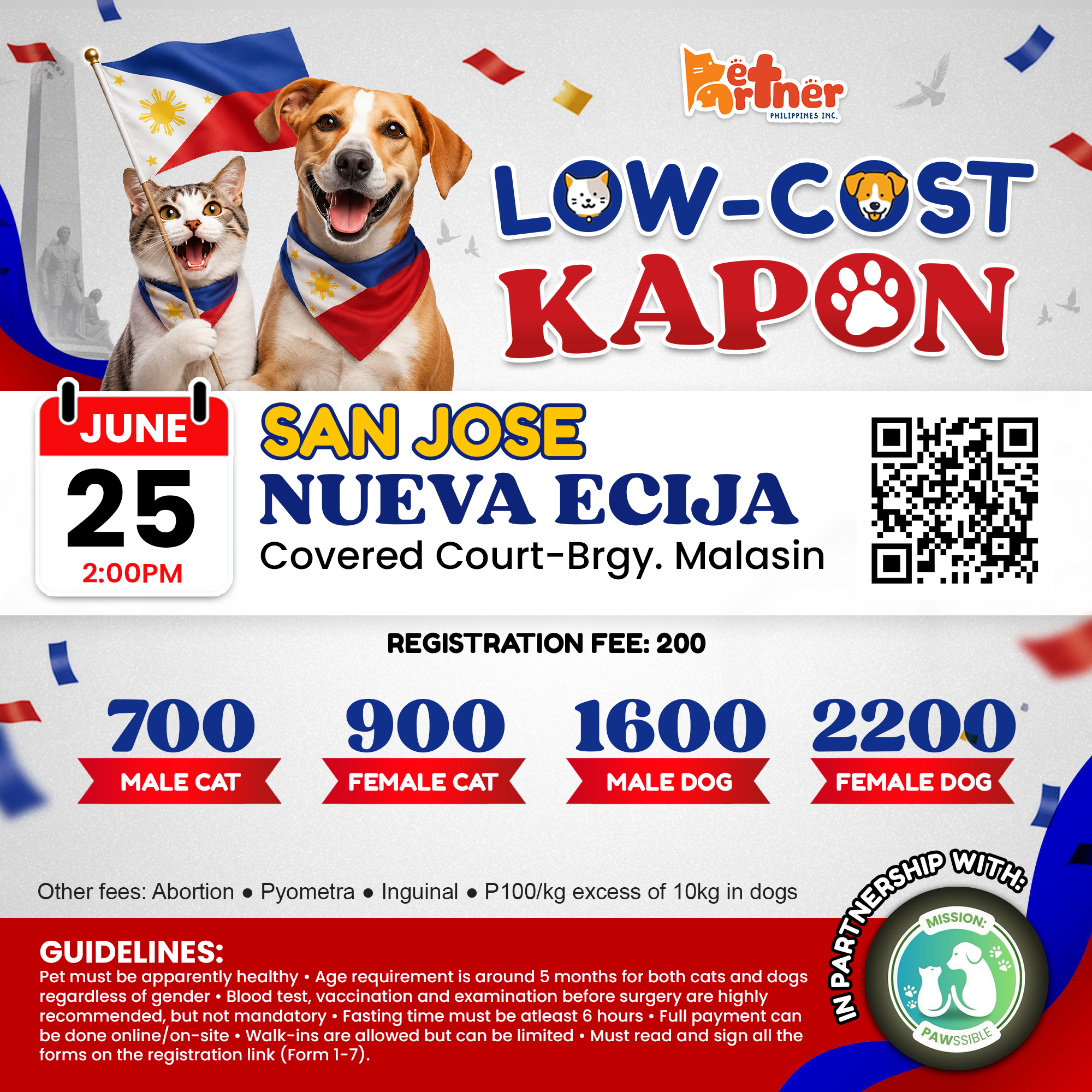Doc Gab - Veterinarian Facebook ad: LOW COST KAPON OUTREACH - SAN JOSE CITY, NUEVA ECIJA