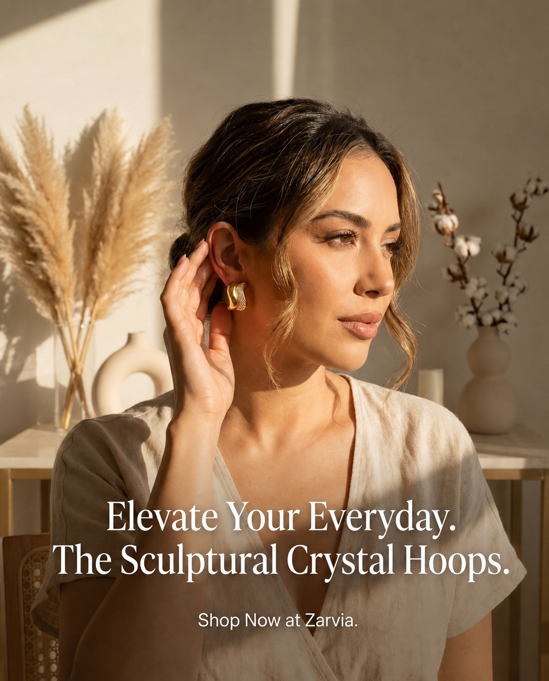 Zarvia Jewellery Facebook ad: Don’t wait, shine now!