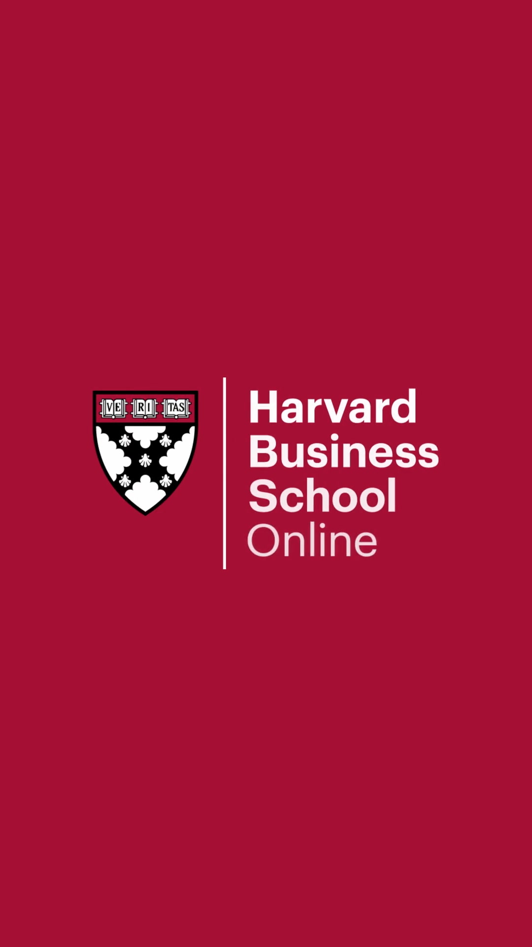 Harvard Business School Online Facebook ad: Feel Confident In Complex Scenarios