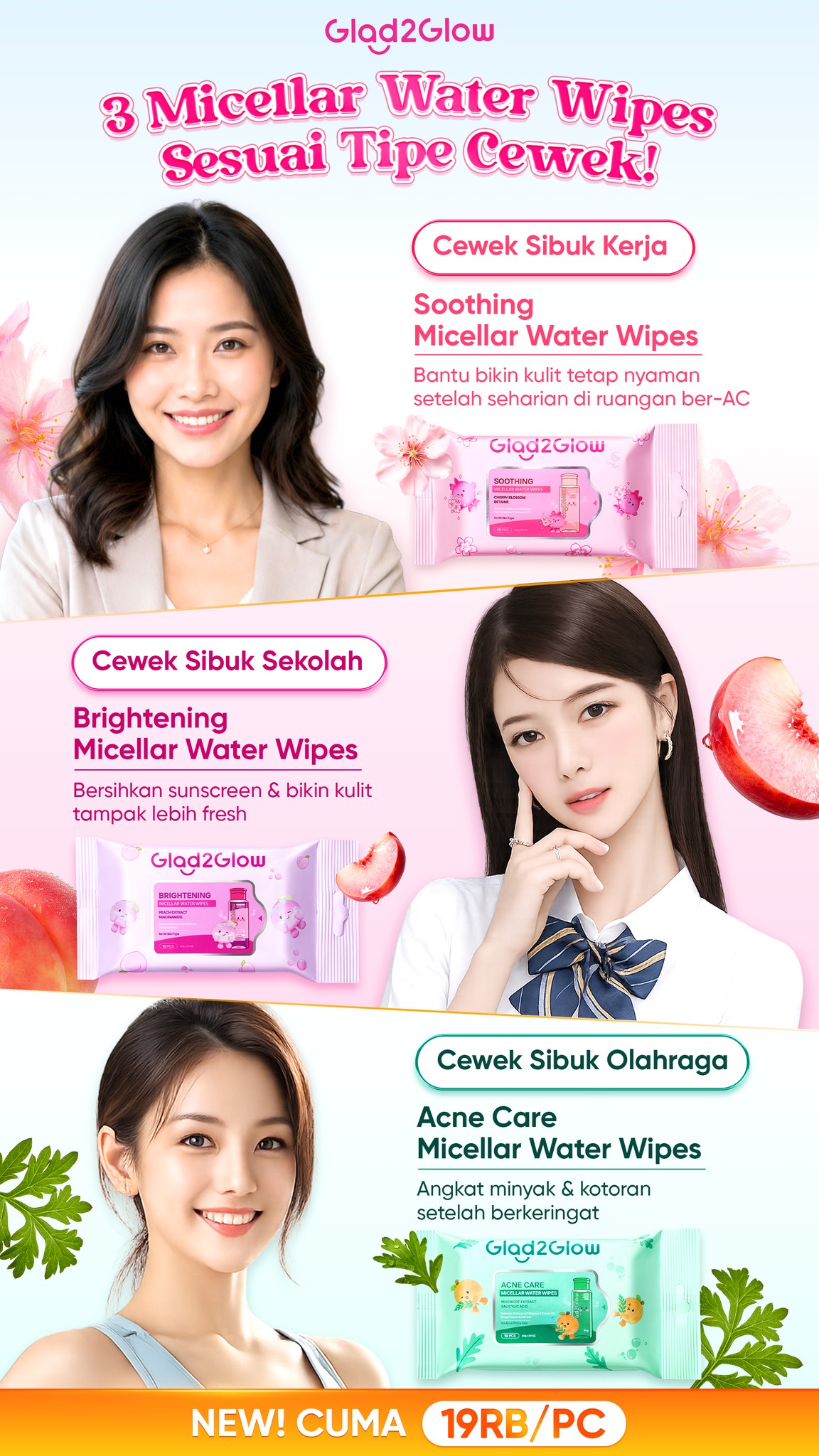 Glad 2 Glow.Indonesia  Facebook ad