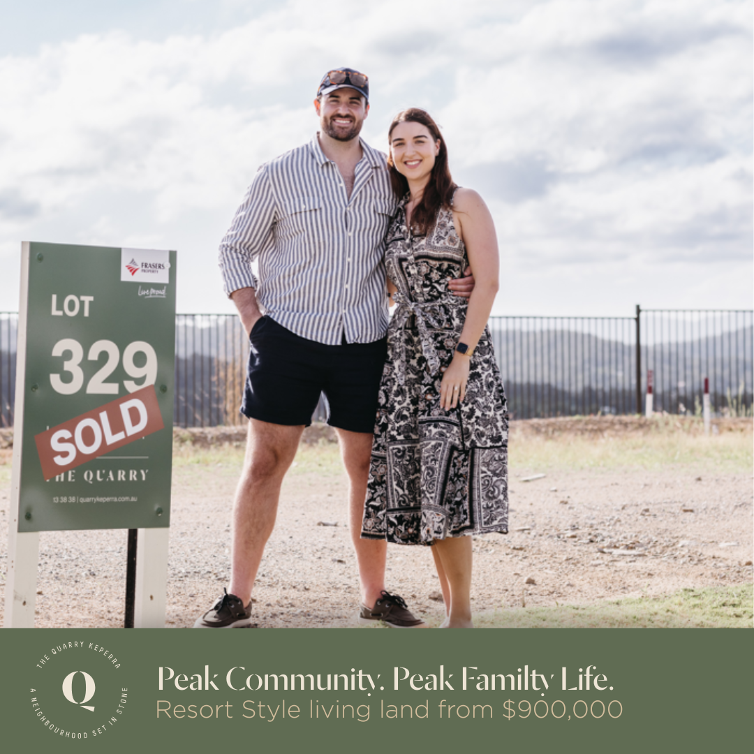 The Quarry Facebook ad: New land from $900K