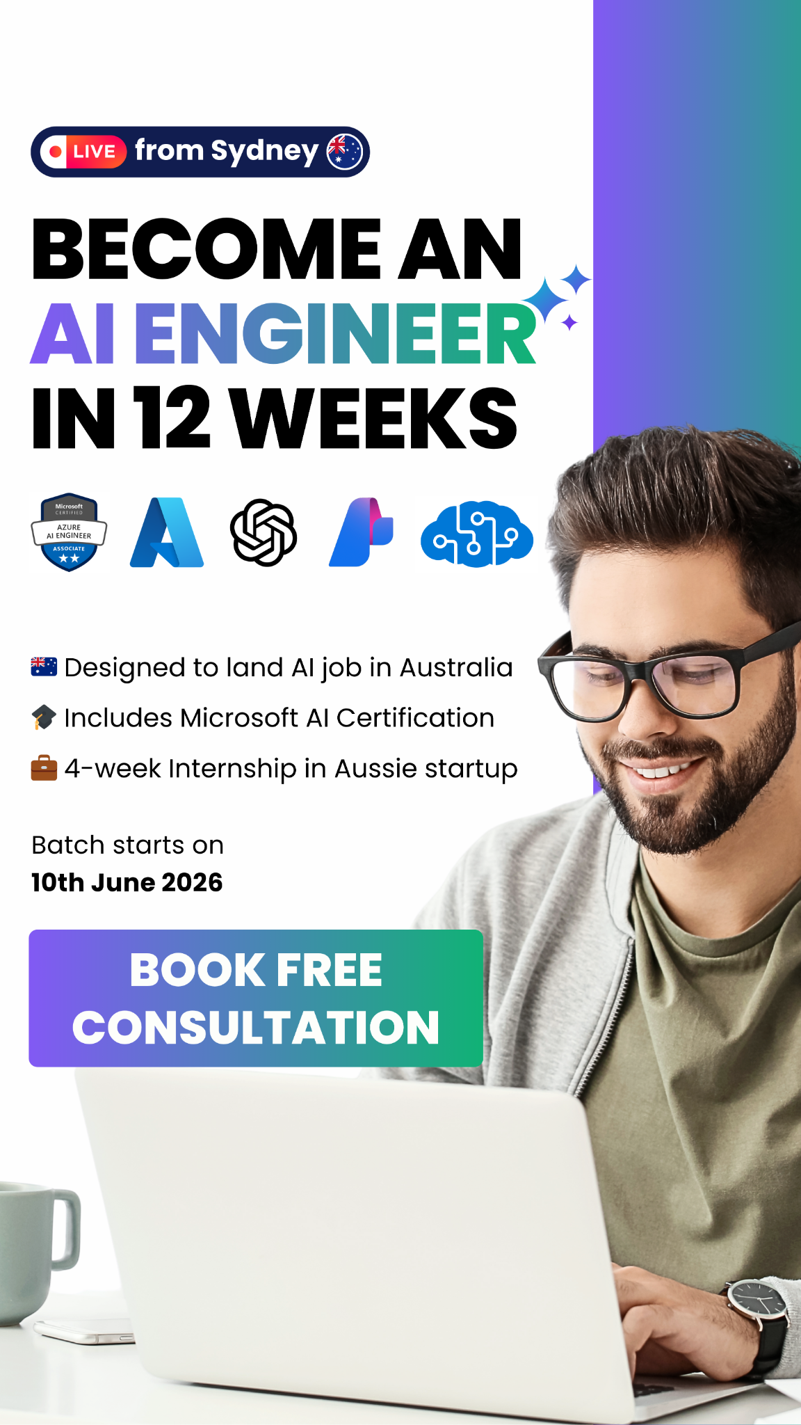 The Data Analytics Institute Facebook ad