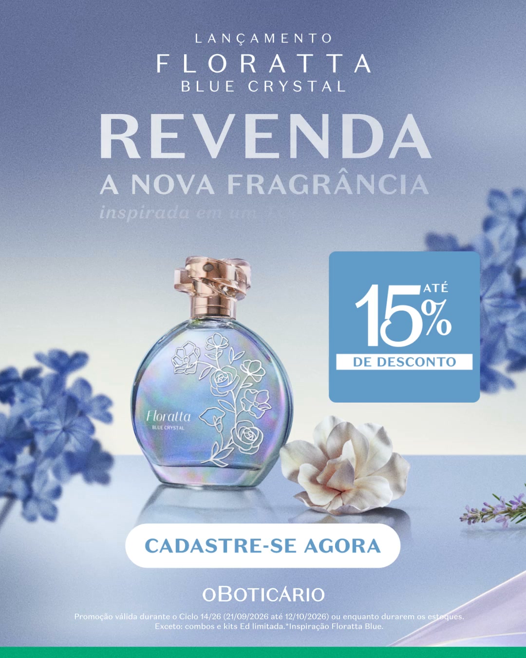 O Boticário Facebook ad: Seja Revendedor Grupo Boticário