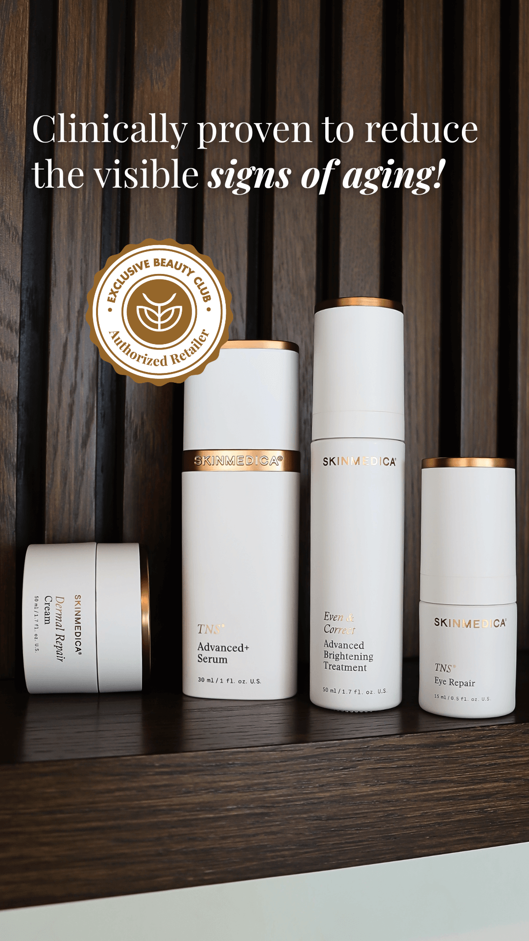 Exclusive Beauty Club Facebook ad