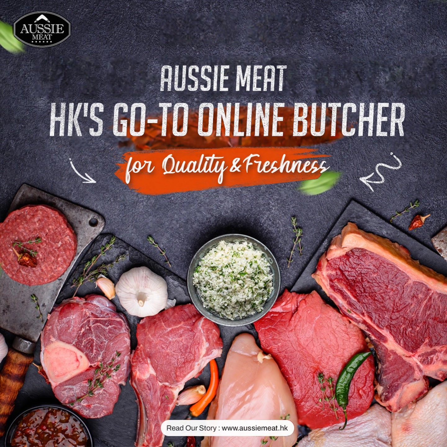 Aussie Meat HK Facebook ad: Pure Halal Meat You Can Trust
