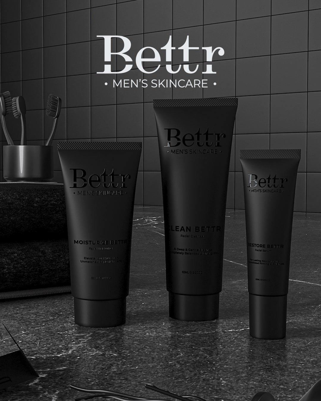 Bettr Facebook ad: Your 60 Second Skincare Solution