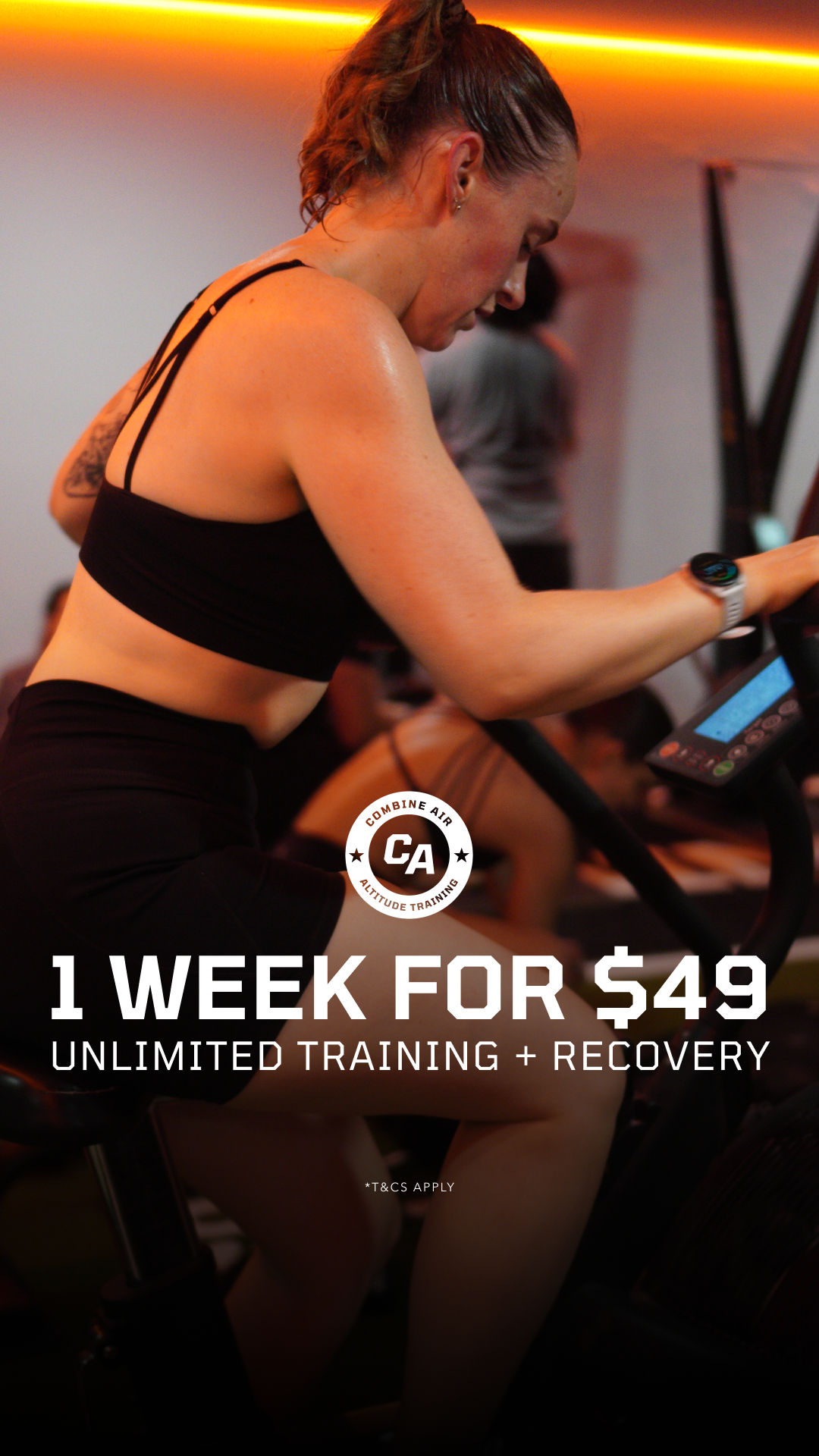 Combine Air North Sydney Facebook ad: North Sydney: 7-Day Pass for $49