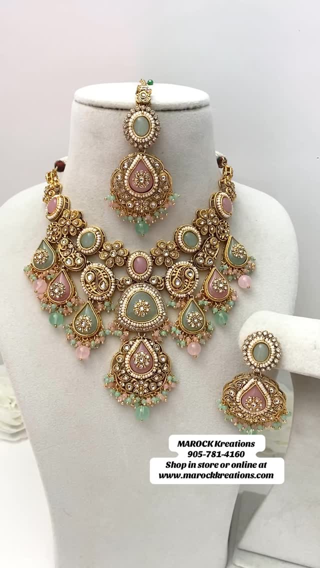 Marock Kreations Facebook ad: Rufsana Premium quality sabyasachi inspired kundan…