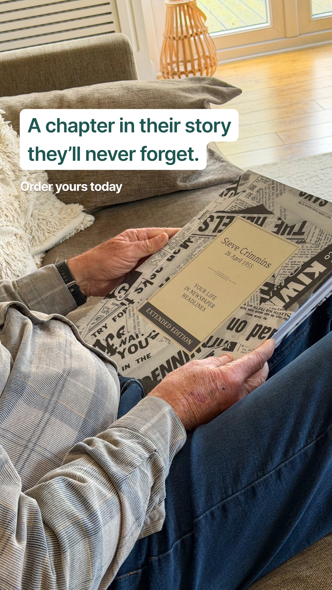 Wonderbly Facebook ad