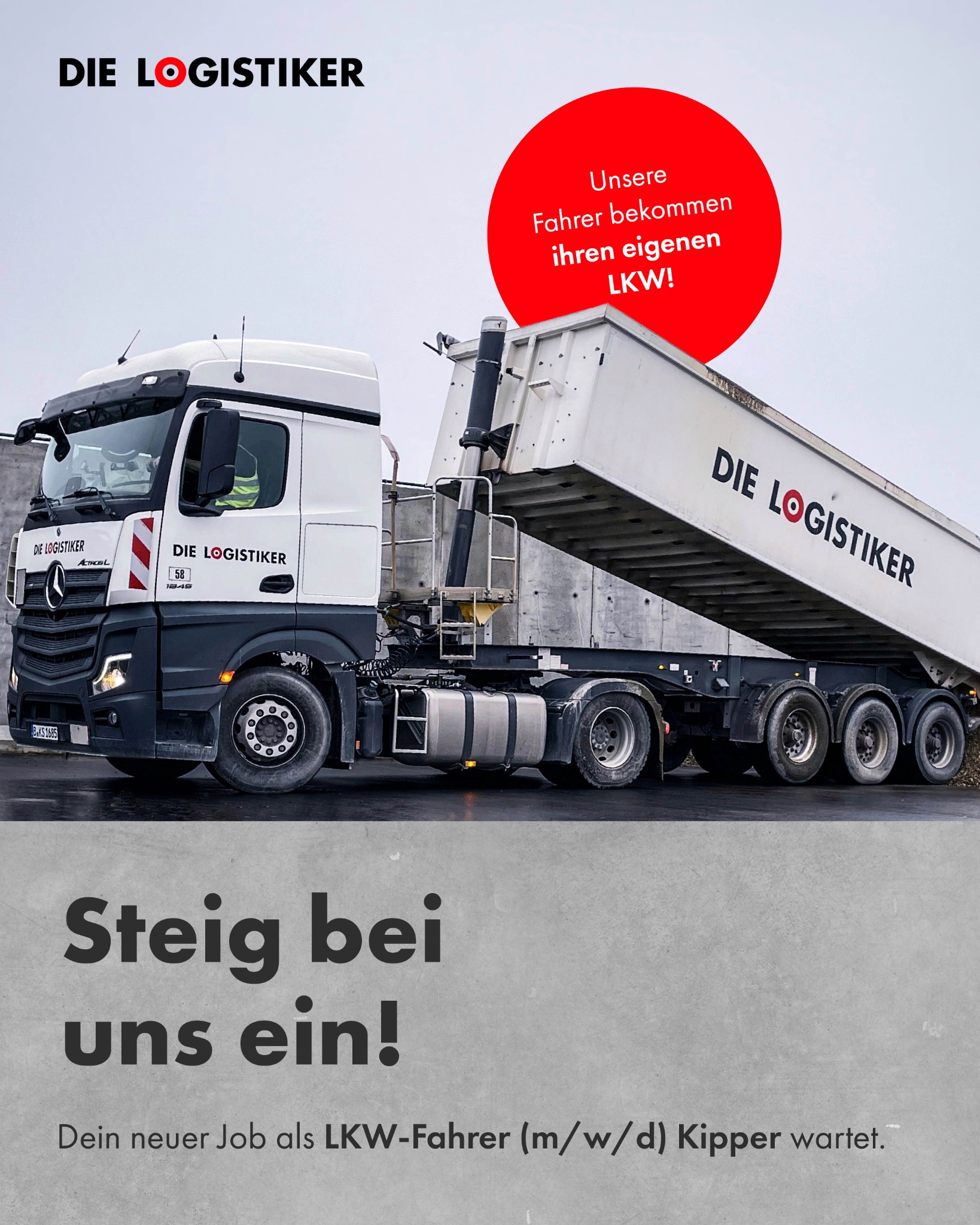 RÖFA - DIE LOGISTIKER GmbH Facebook ad: Werde Teil der Crew!