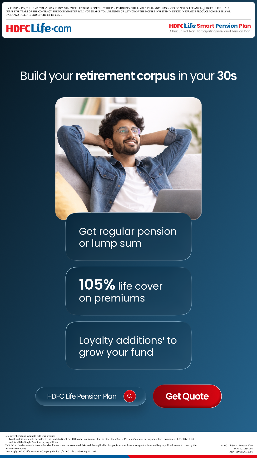 HDFC Life Facebook ad