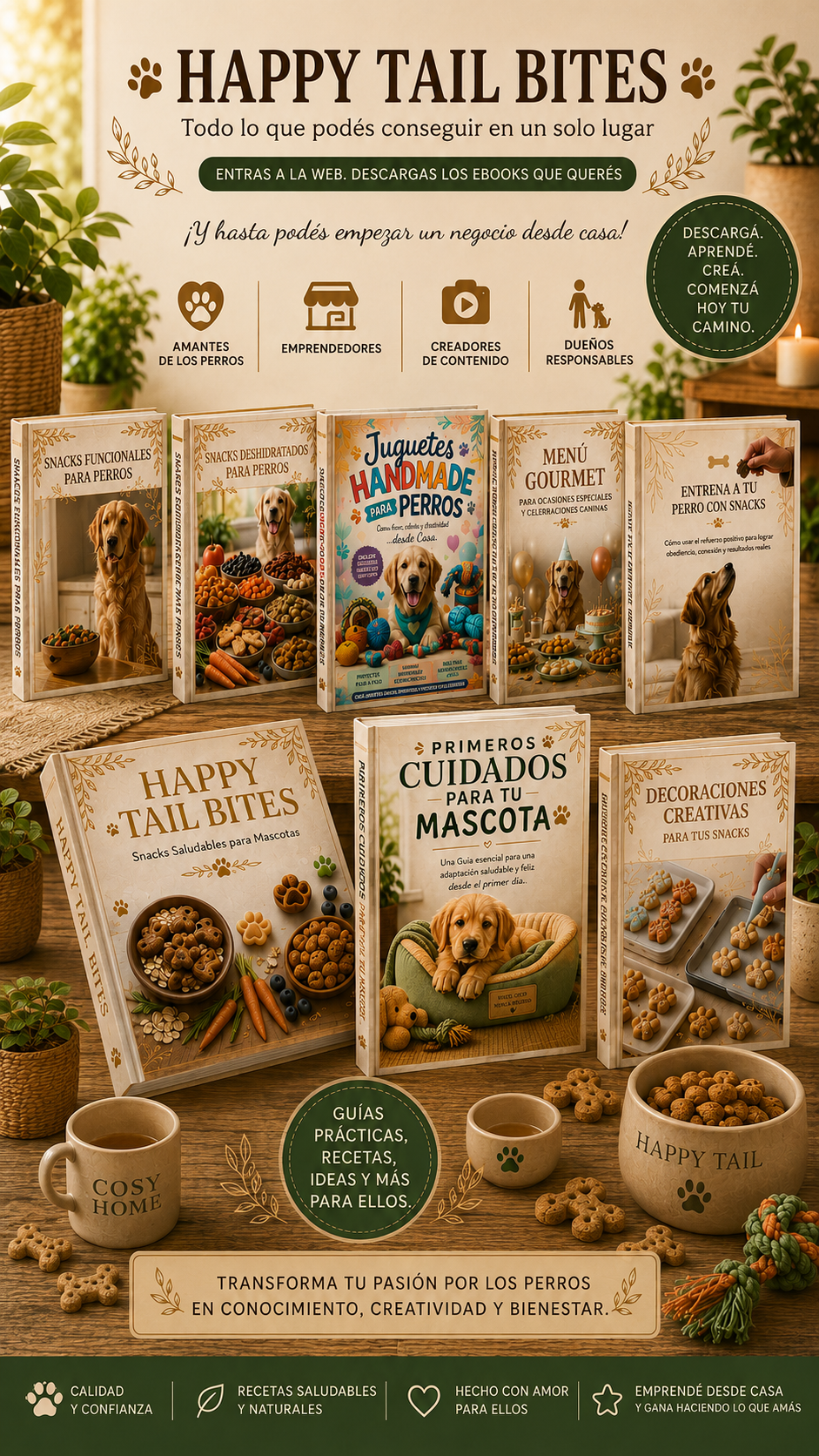Happy Tail Bites Facebook ad from May 16, 2026