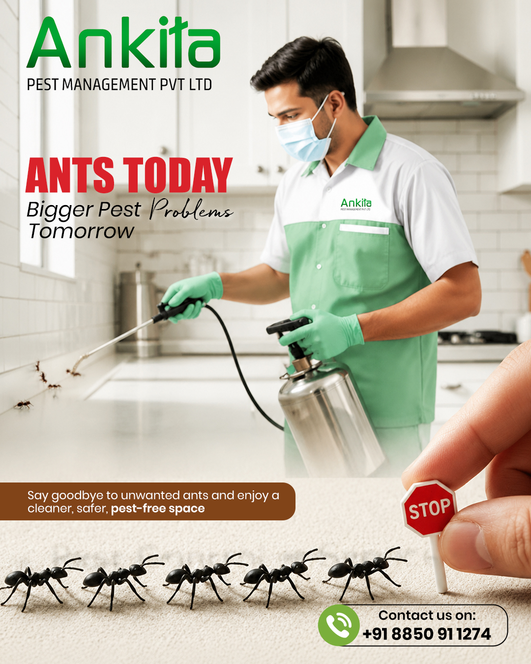 Ankita Pest Control Services Facebook ad