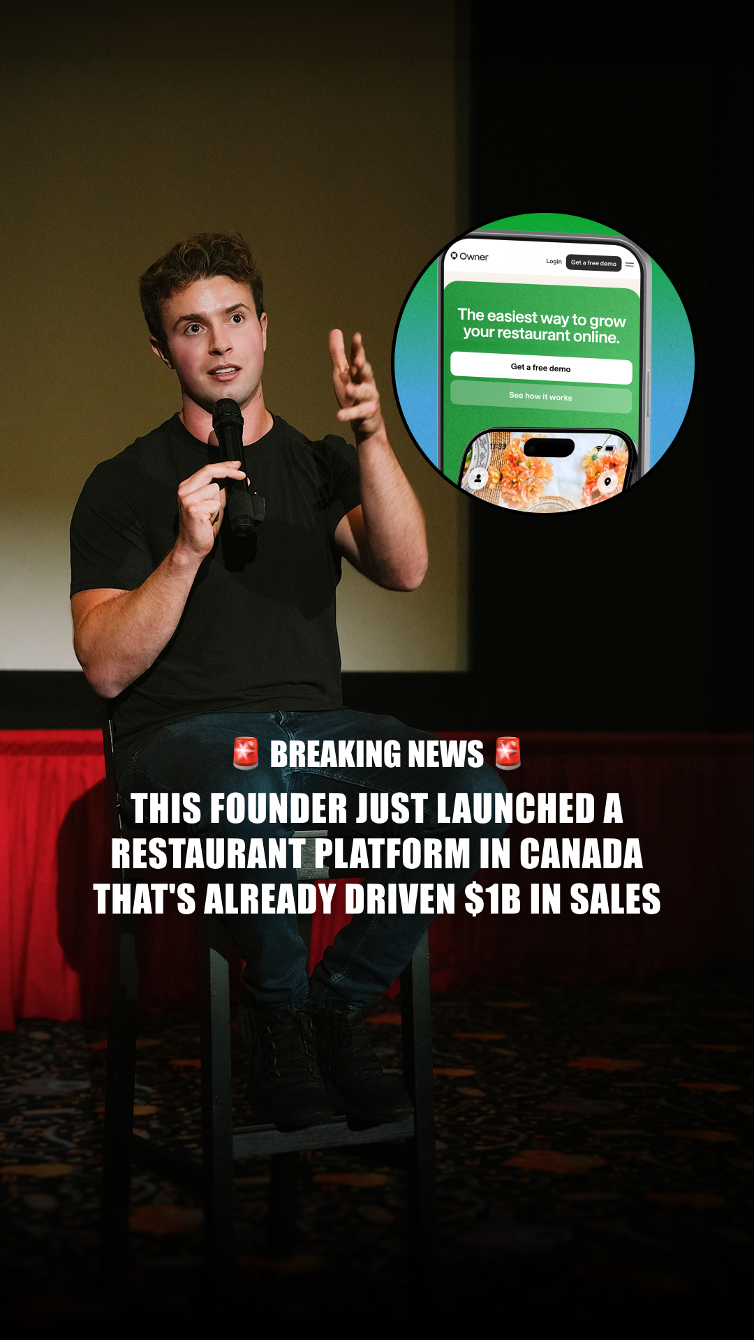 Owner.com Facebook ad