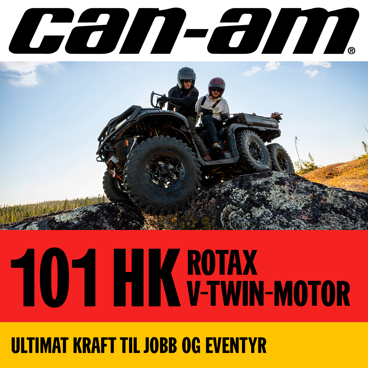 Can-Am Off-Road Facebook ad