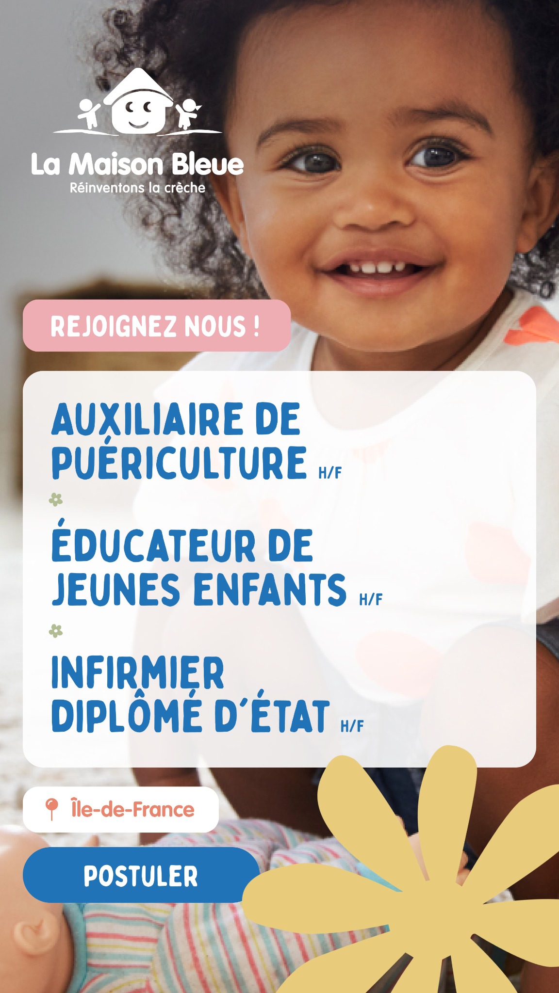 Stori by hellowork Facebook ad