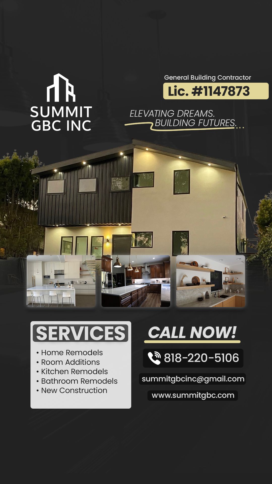 Summit GBC INC Facebook ad: LA Homeowners Trust Us With Their Homes