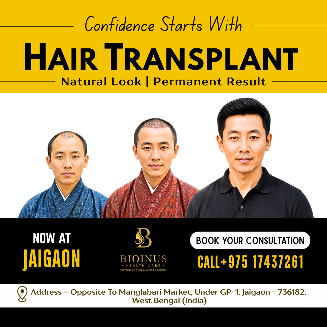 Bioinus Healthcare Advanced Hair & Skin Solutions, Jaigaon Facebook ad