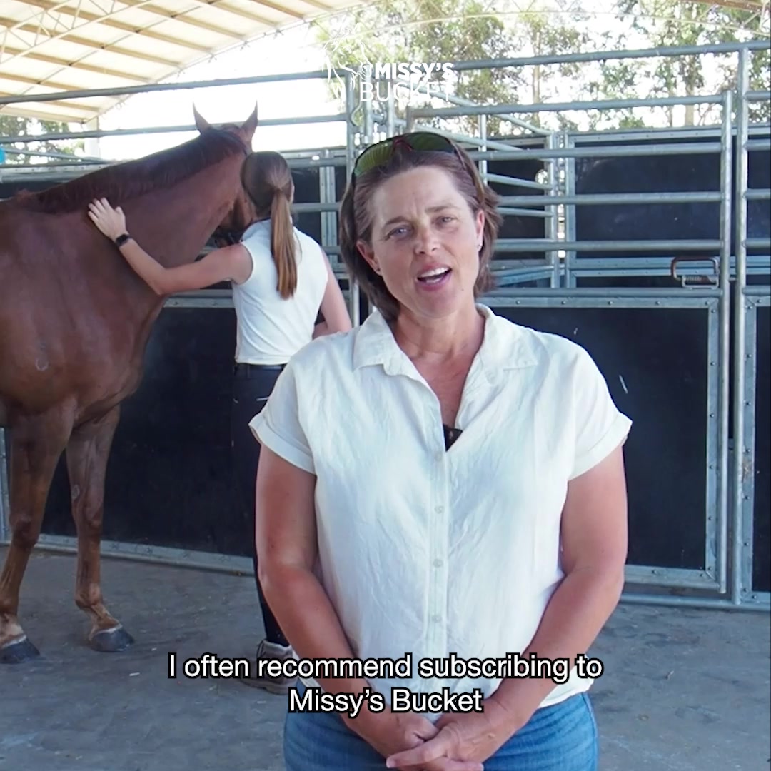 Missy's Bucket Facebook ad: Targeted Equine Nutrition